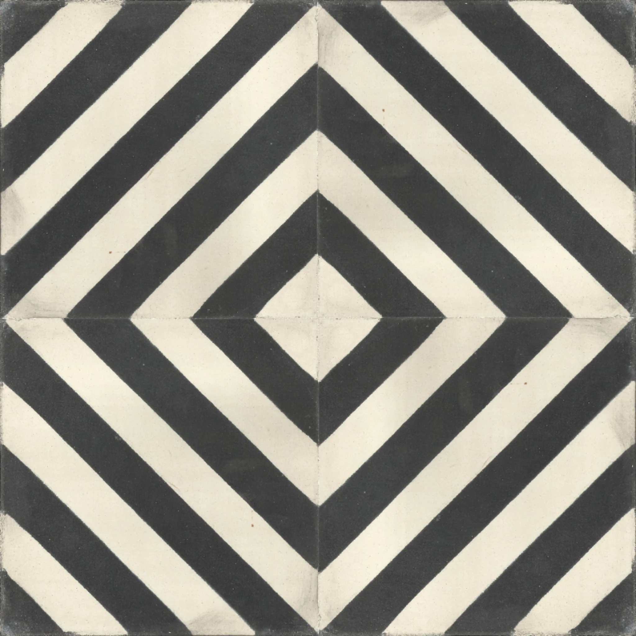 Medina Stripe — Charcoal — 2×2 pattern repeat