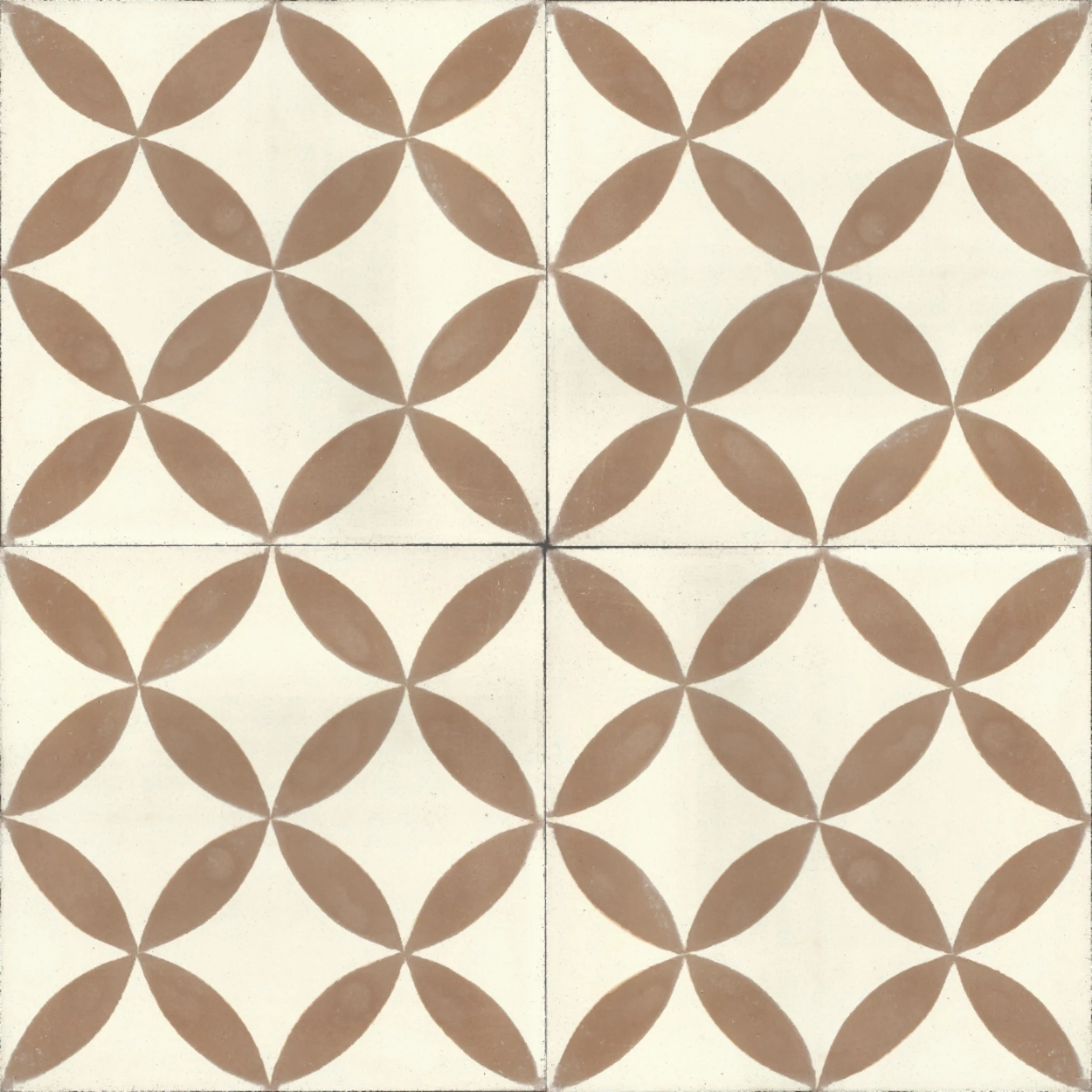 Arabesque Grande — Midnight — 2×2 pattern repeat