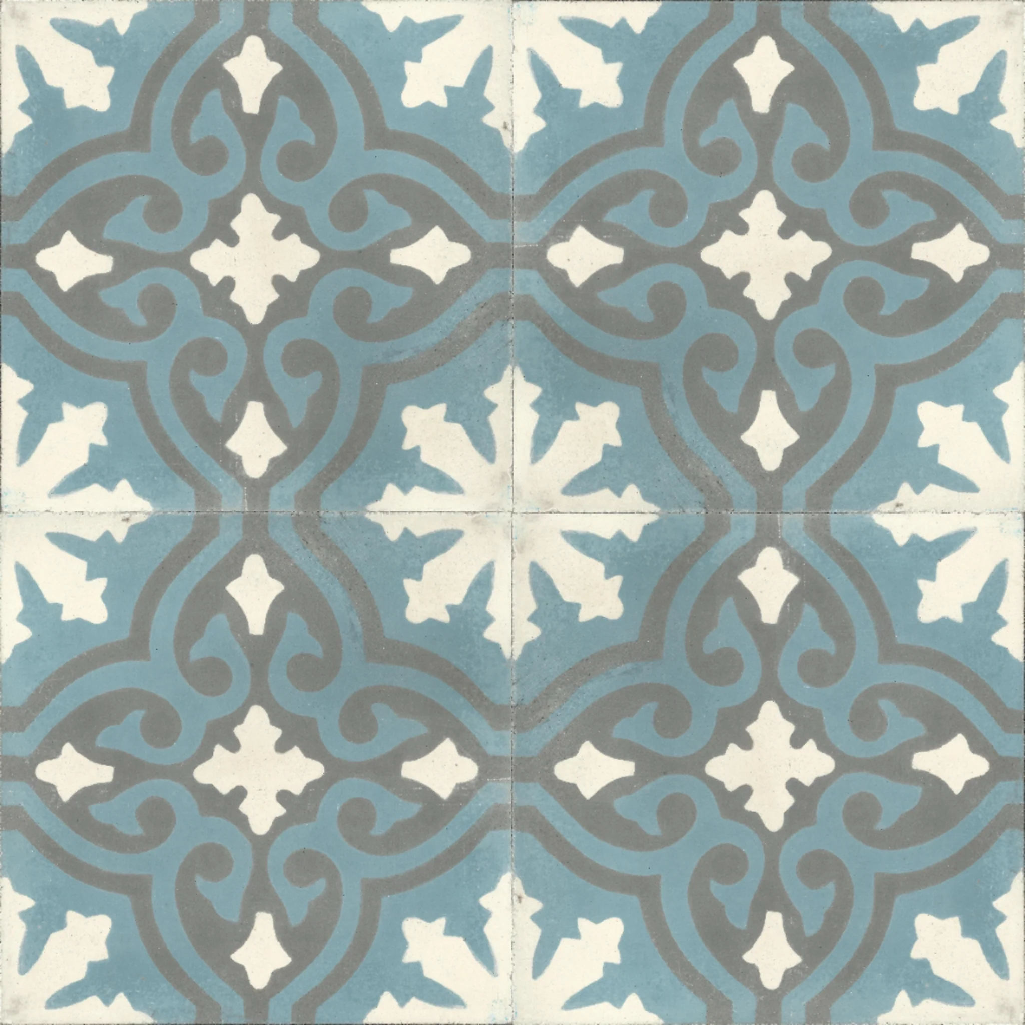 Hammam Cross — Pearl — 2×2 pattern repeat