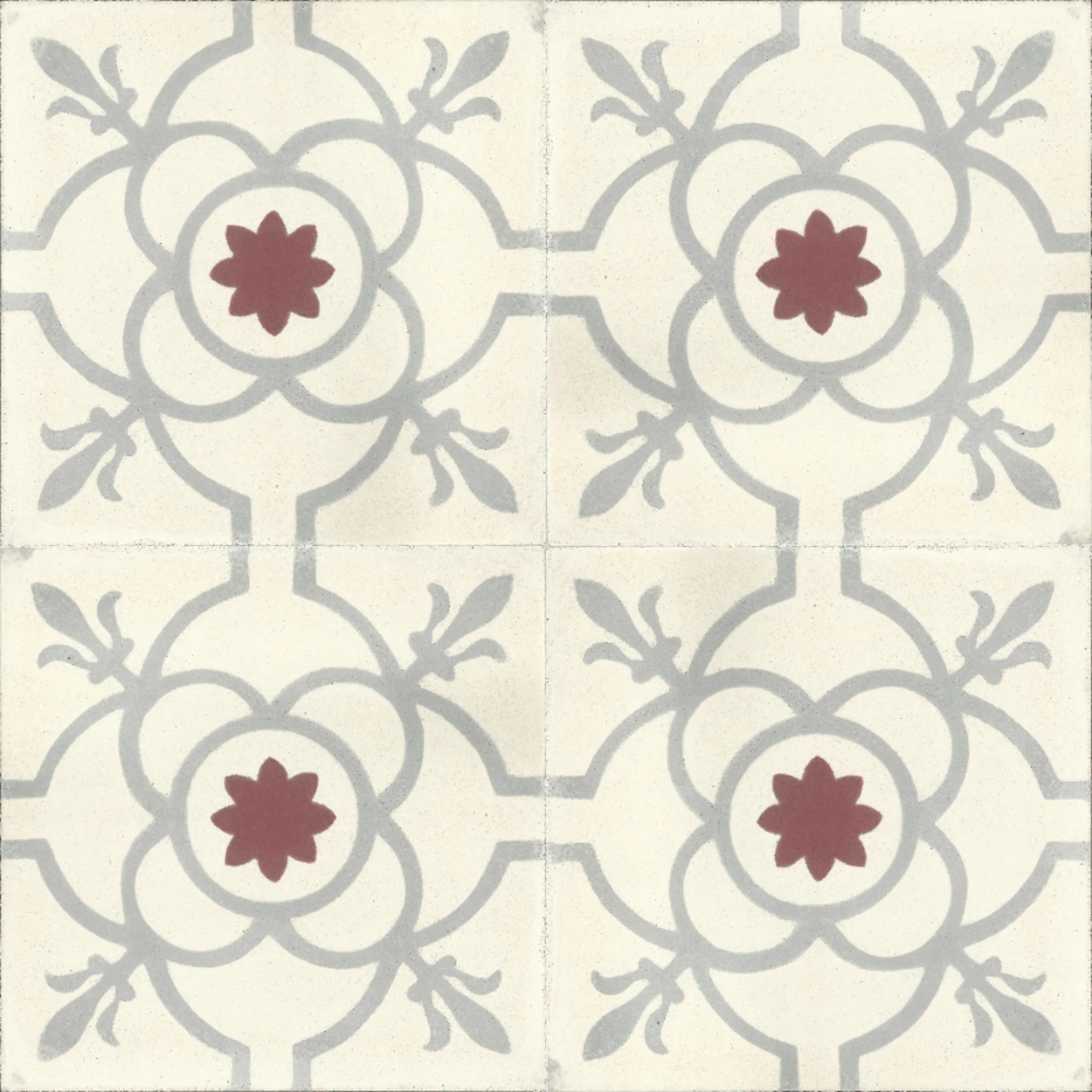 Fes Blossom — Midnight — 2×2 pattern repeat