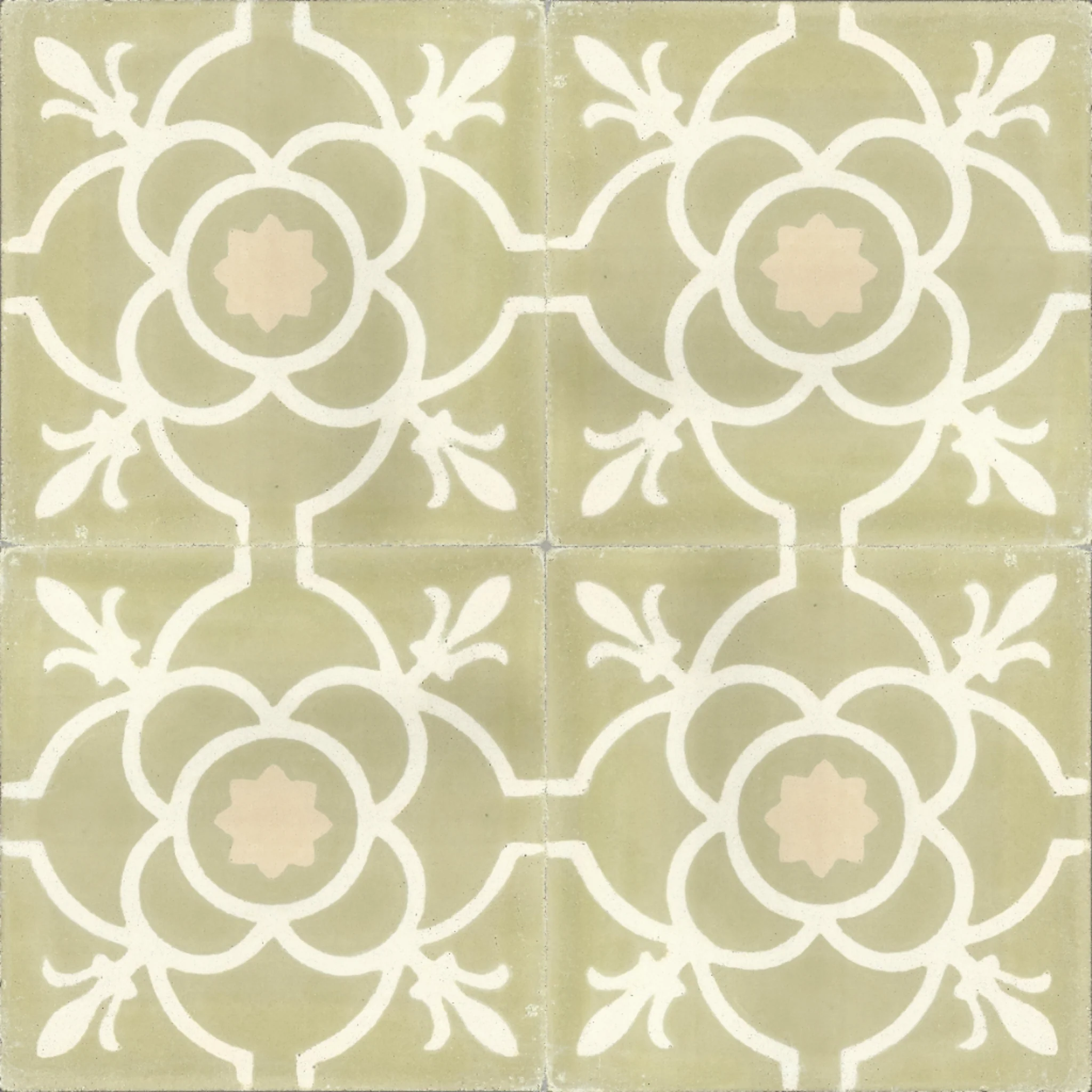 Fes Blossom — Forest — 2×2 pattern repeat
