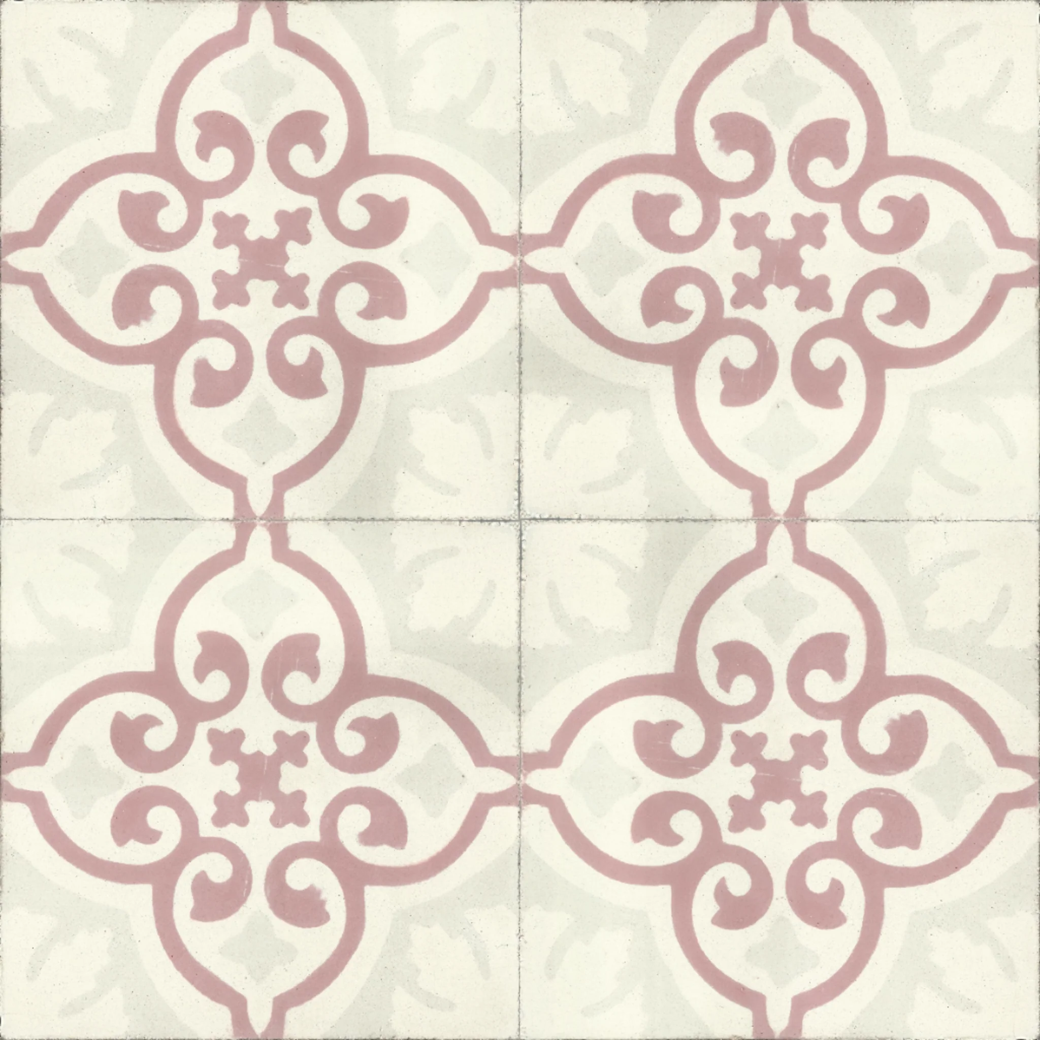 Maison Grid — Ivory — 2×2 pattern repeat