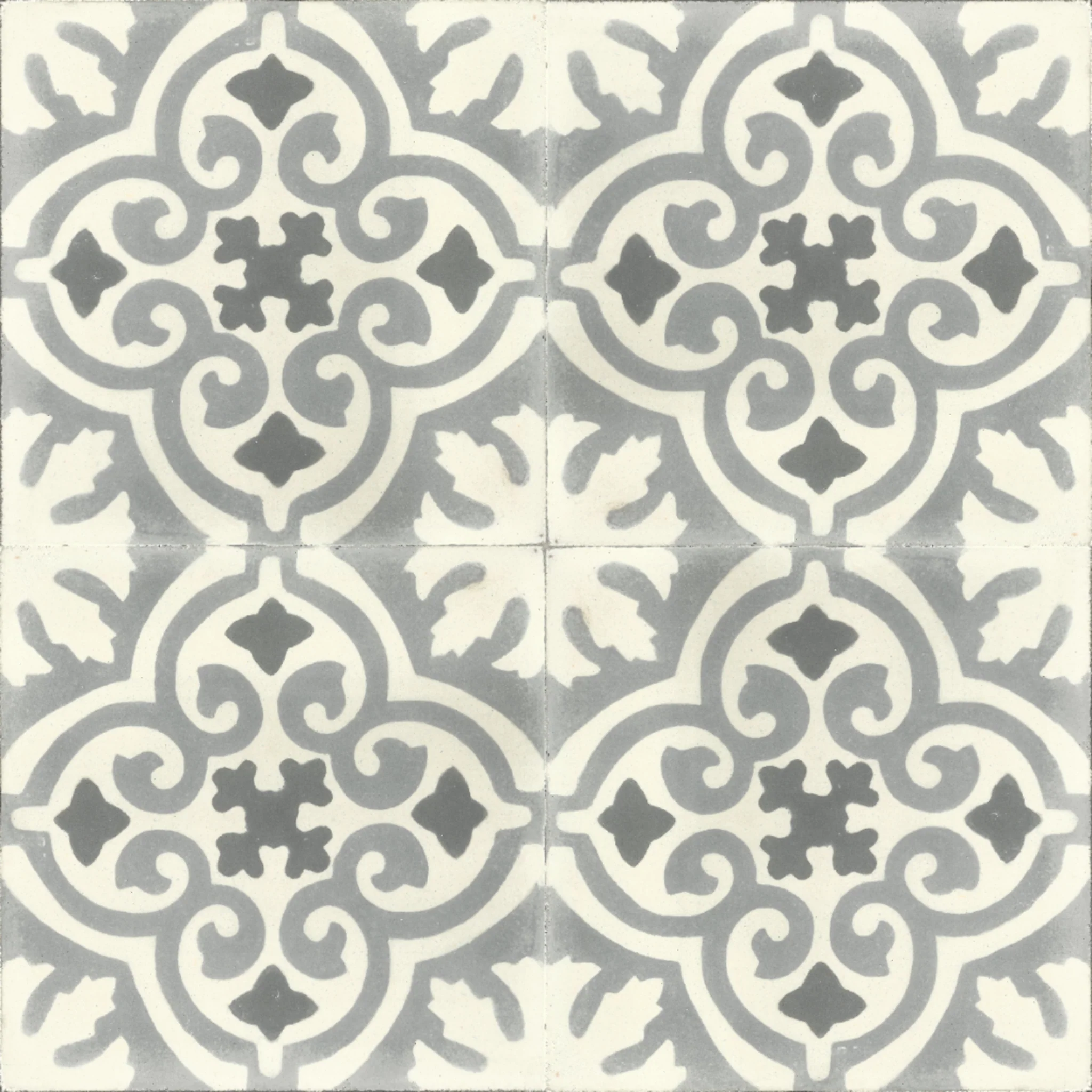 Maison Grid — Slate — 2×2 pattern repeat