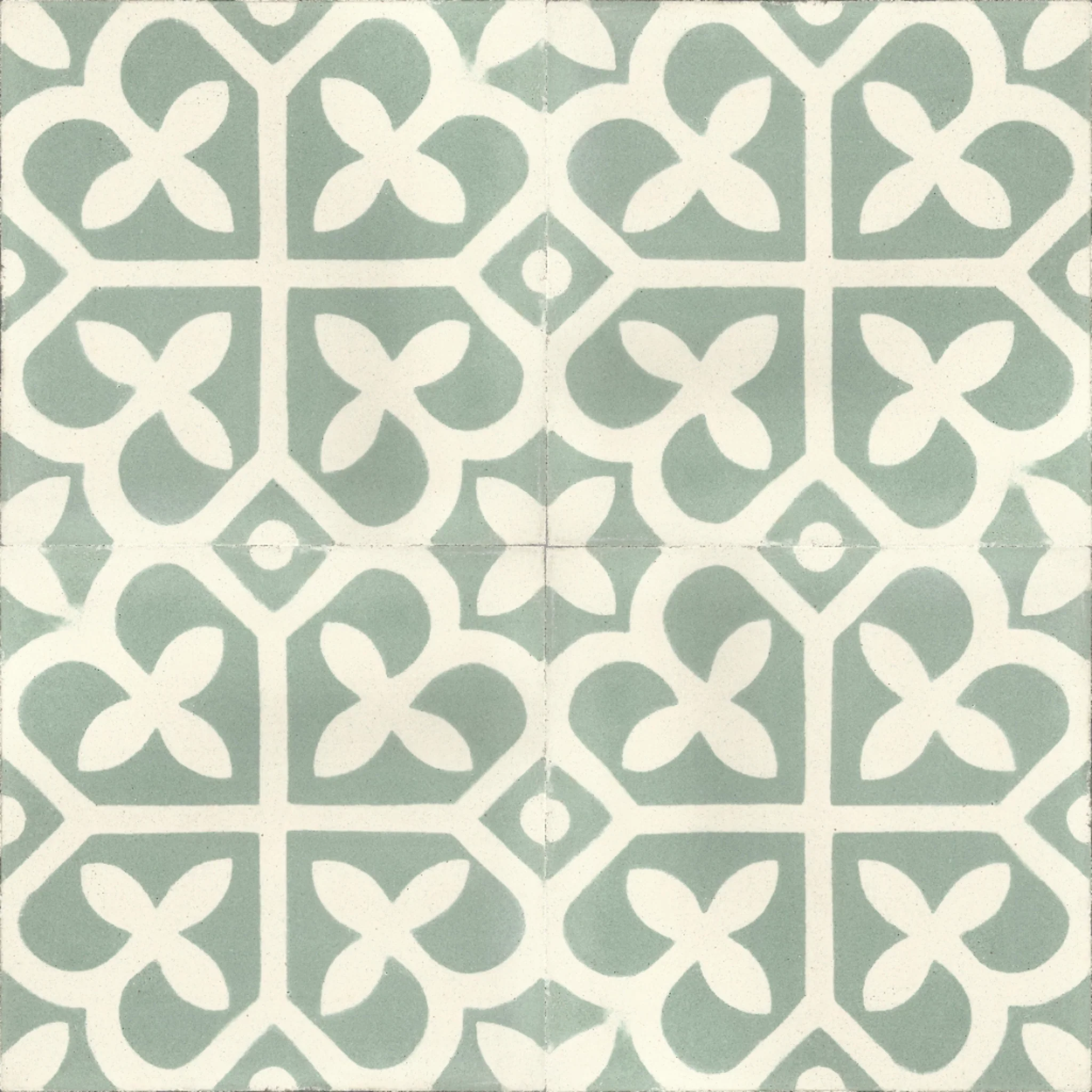 Tangier Grid — Pearl — 2×2 pattern repeat