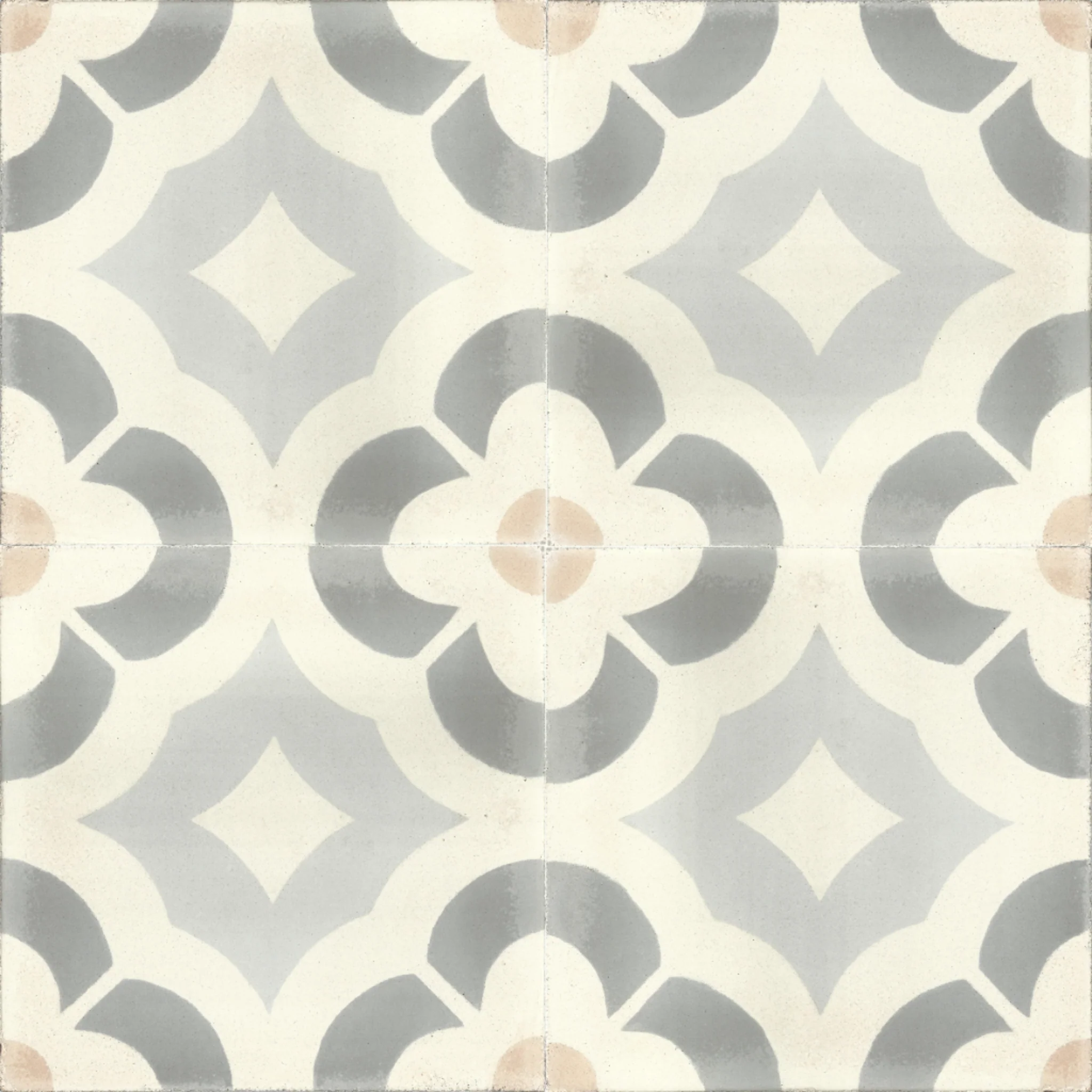 Tinghir Star — Cobalt — 2×2 pattern repeat