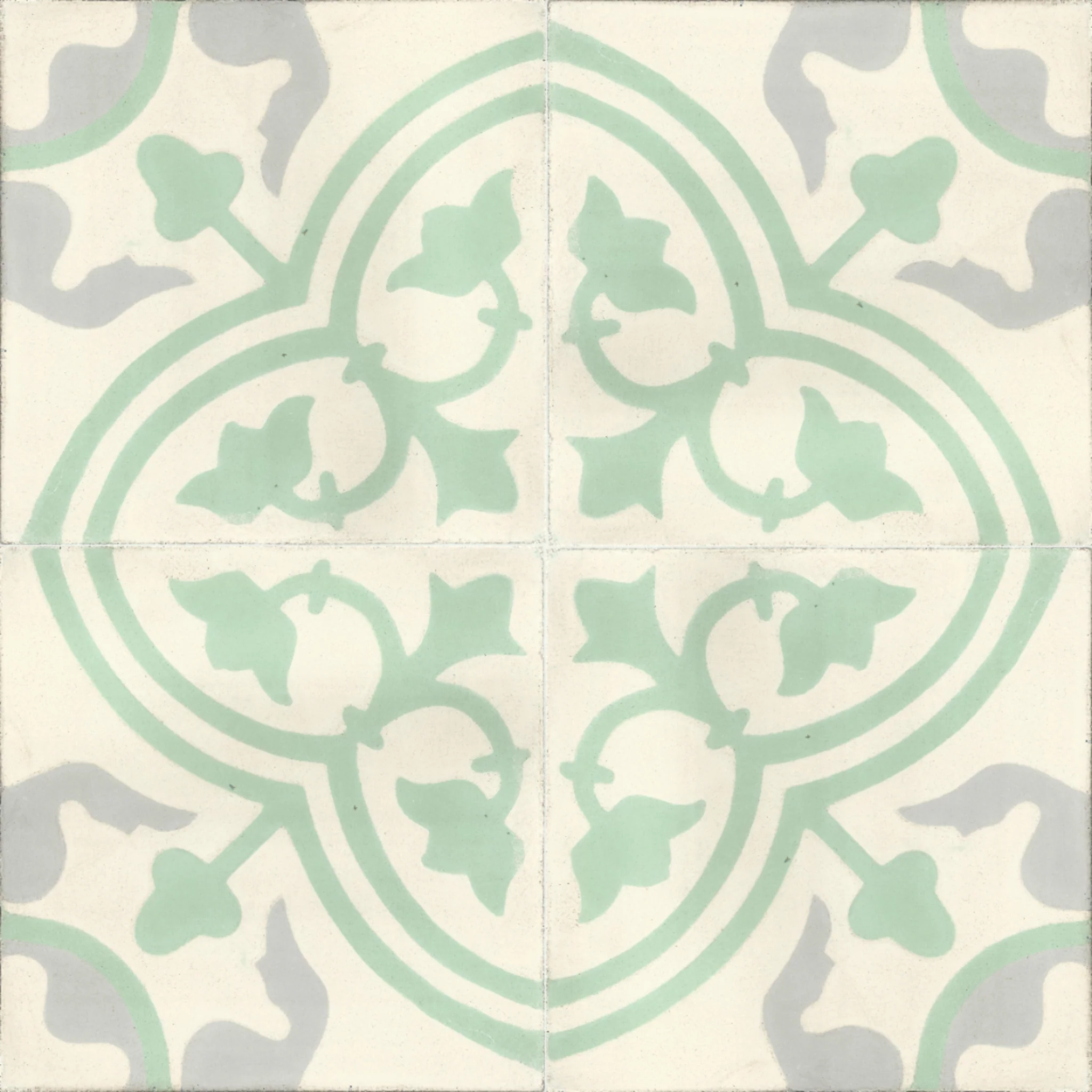 Ifrane Frost — Warm White — 2×2 pattern repeat
