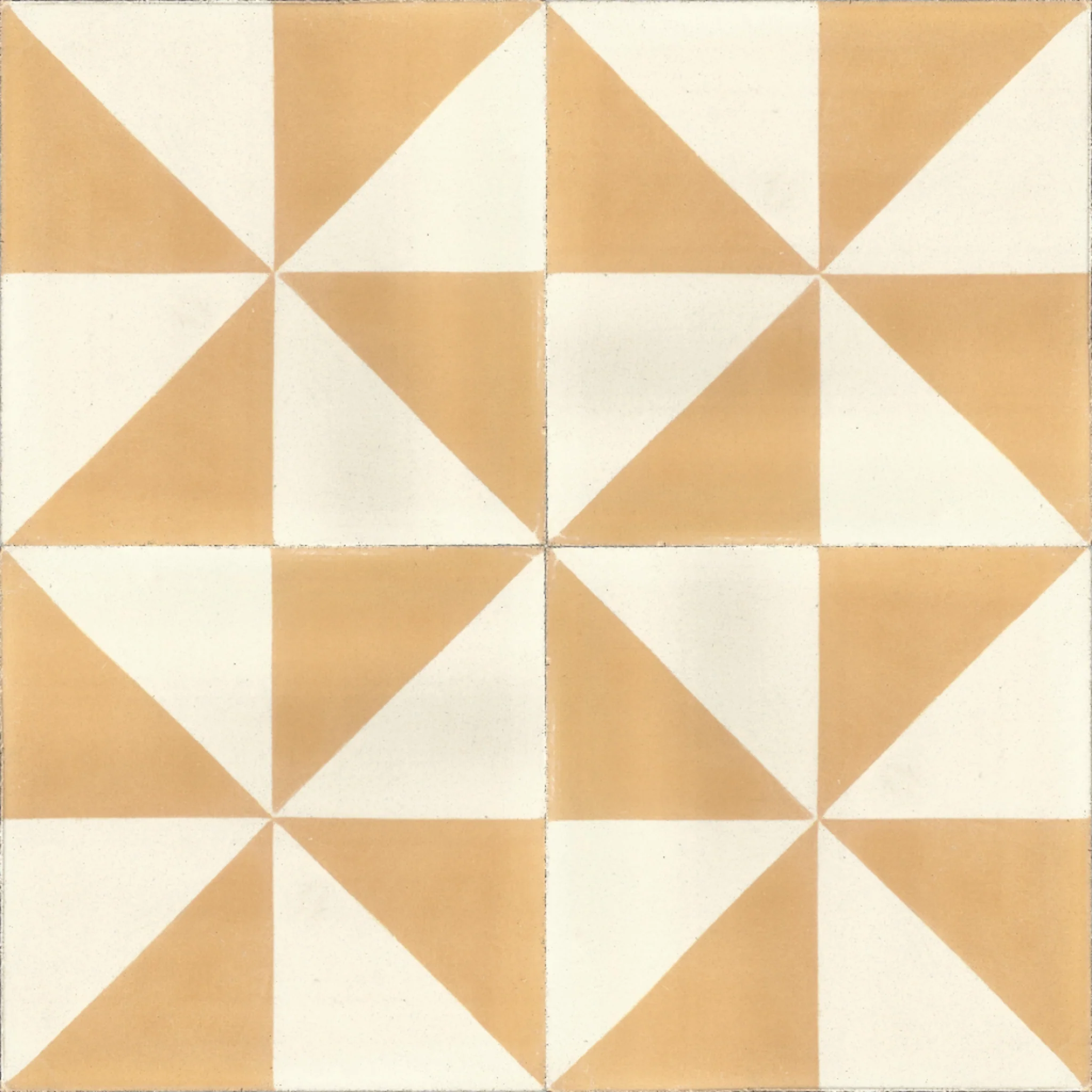 Atlas Star — Ivory — 2×2 pattern repeat