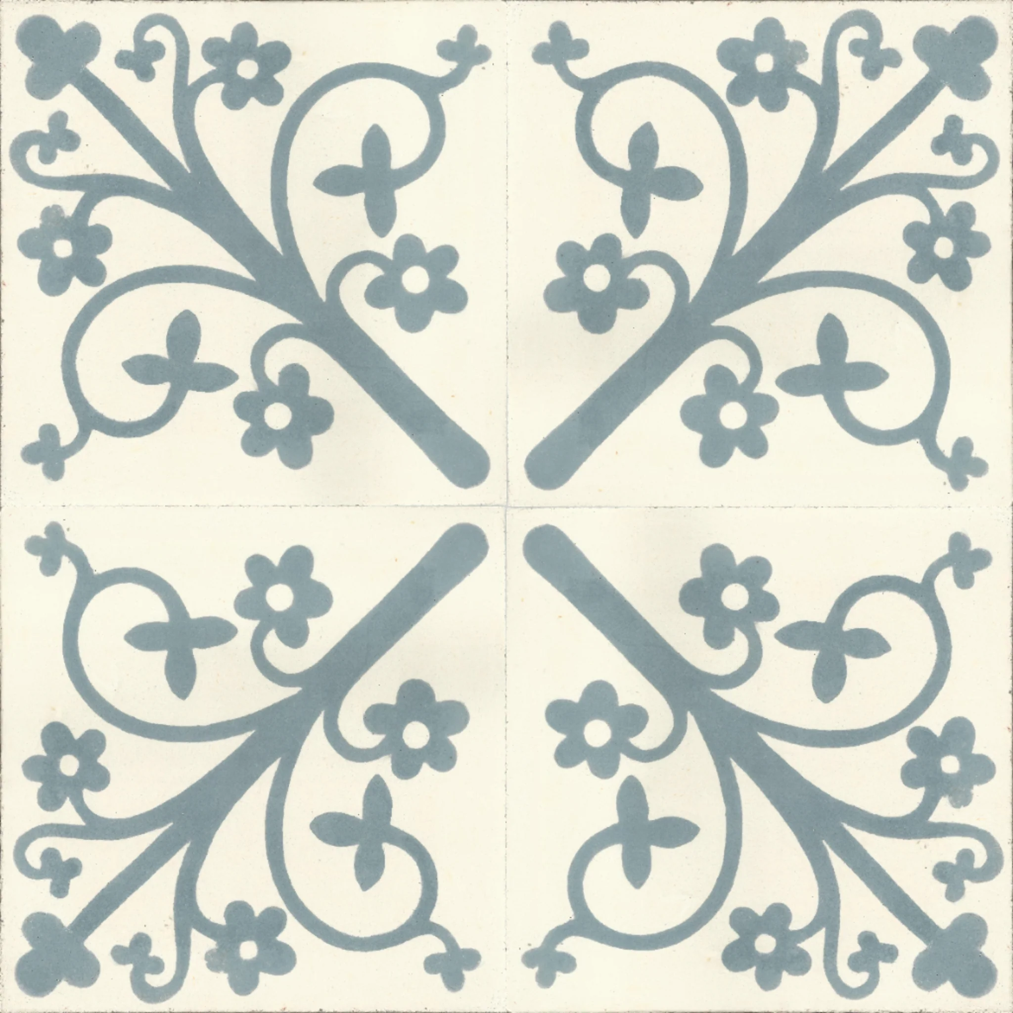 Khemisset Ogive — Ivory — 2×2 pattern repeat