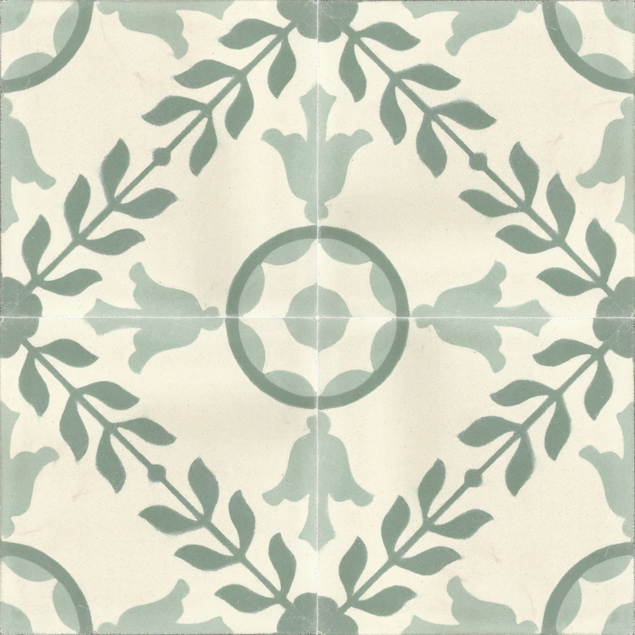 Sefrou Arabesque — Forest — 2×2 pattern repeat