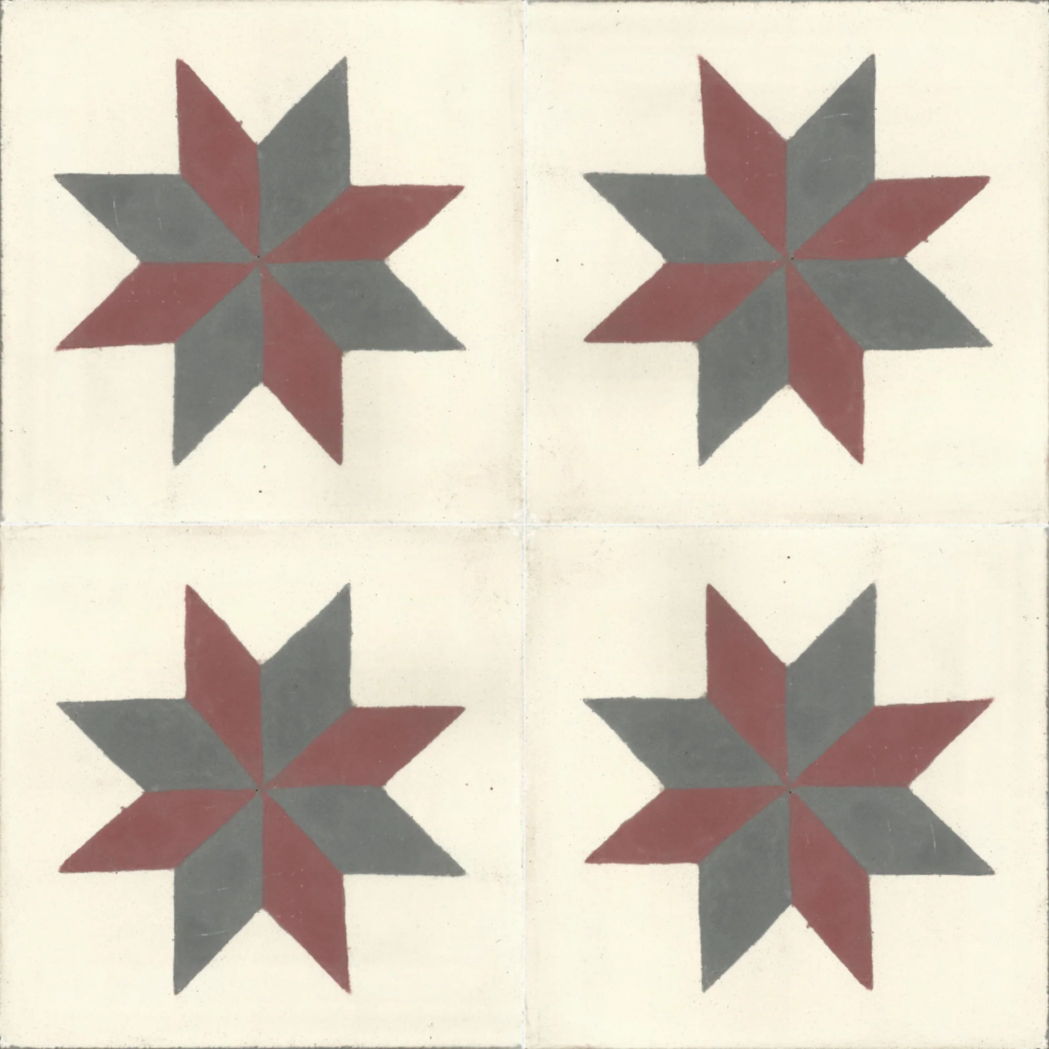 Tiznit Stripe — Terracotta — 2×2 pattern repeat