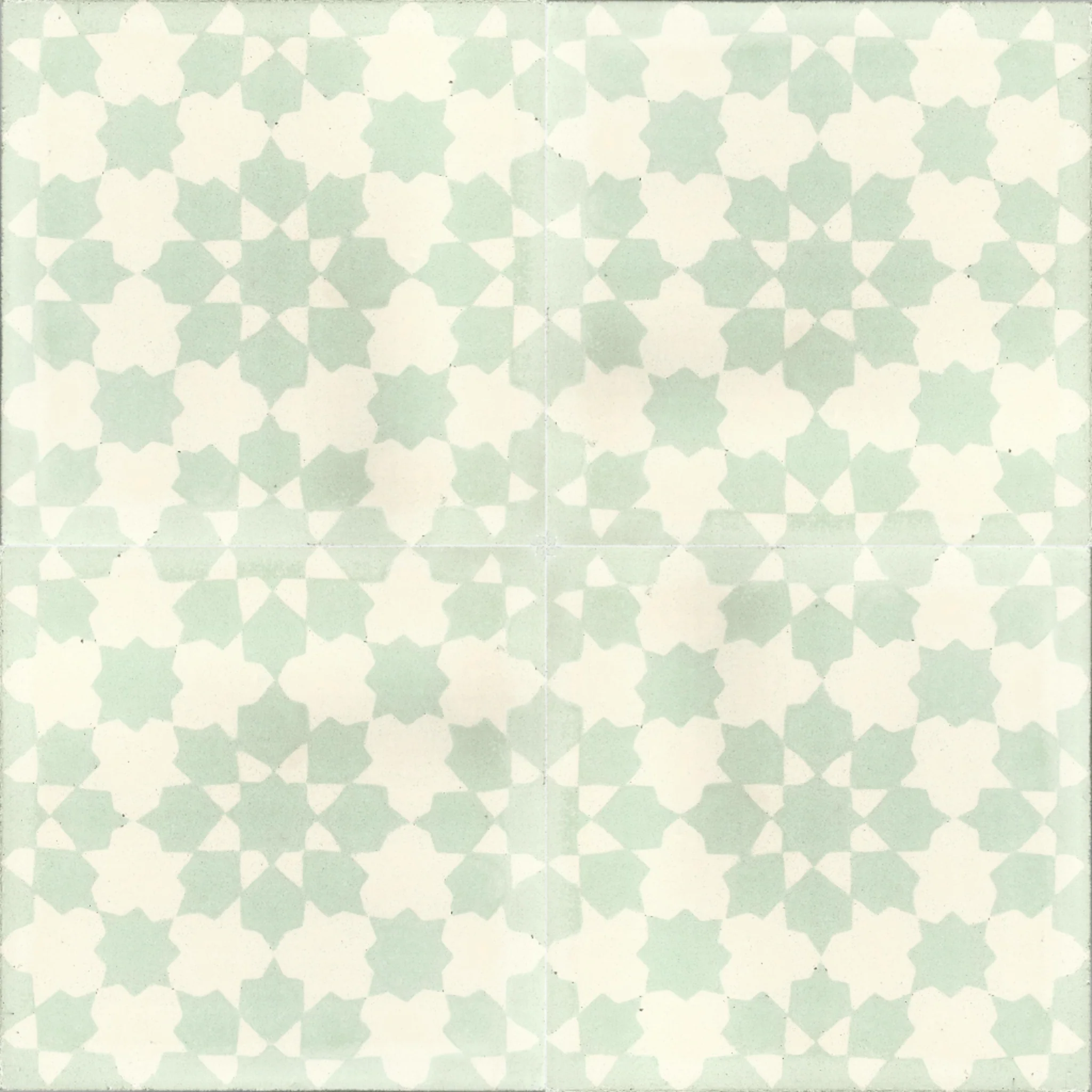 Souss Medallion — Ivory — 2×2 pattern repeat