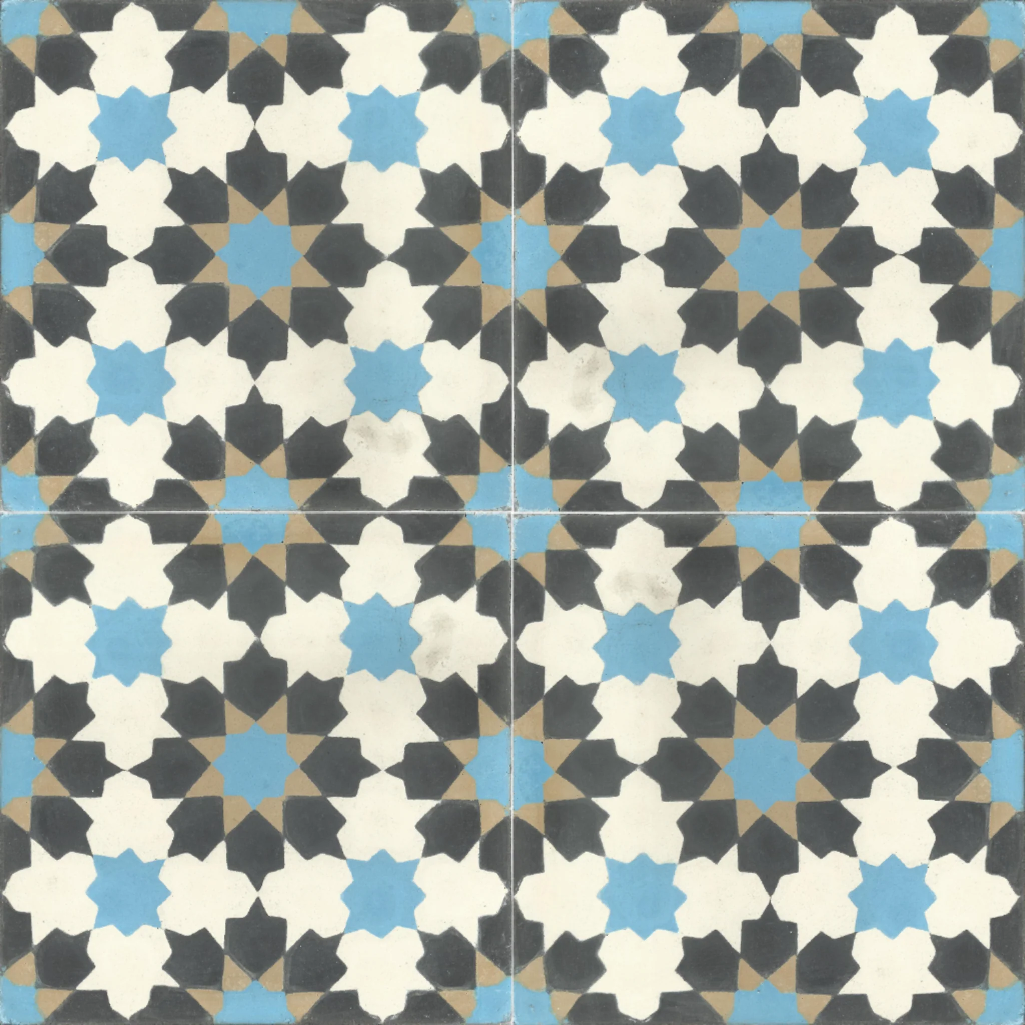 Souss Medallion — Forest — 2×2 pattern repeat