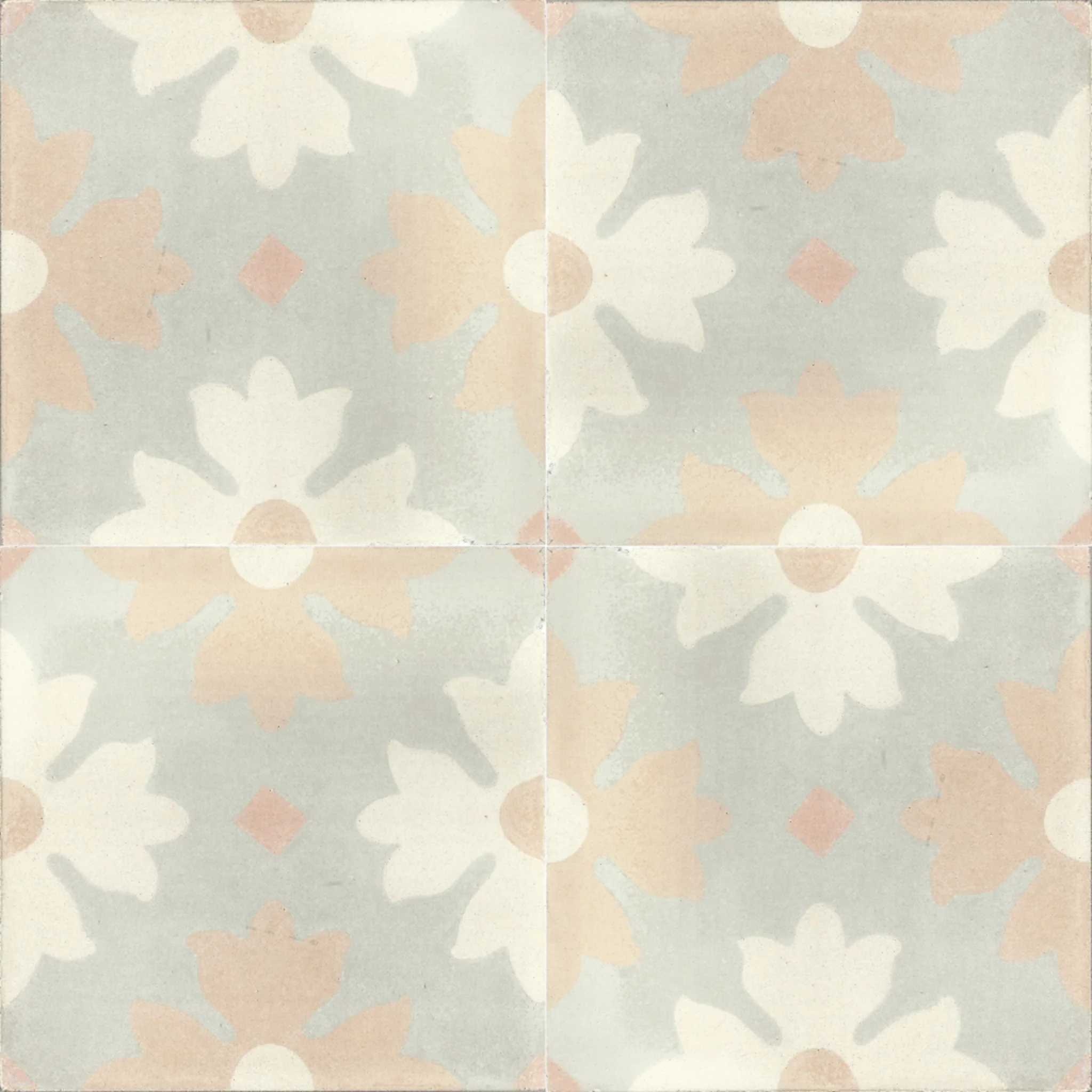 Laayoune Sun — Ivory — 2×2 pattern repeat