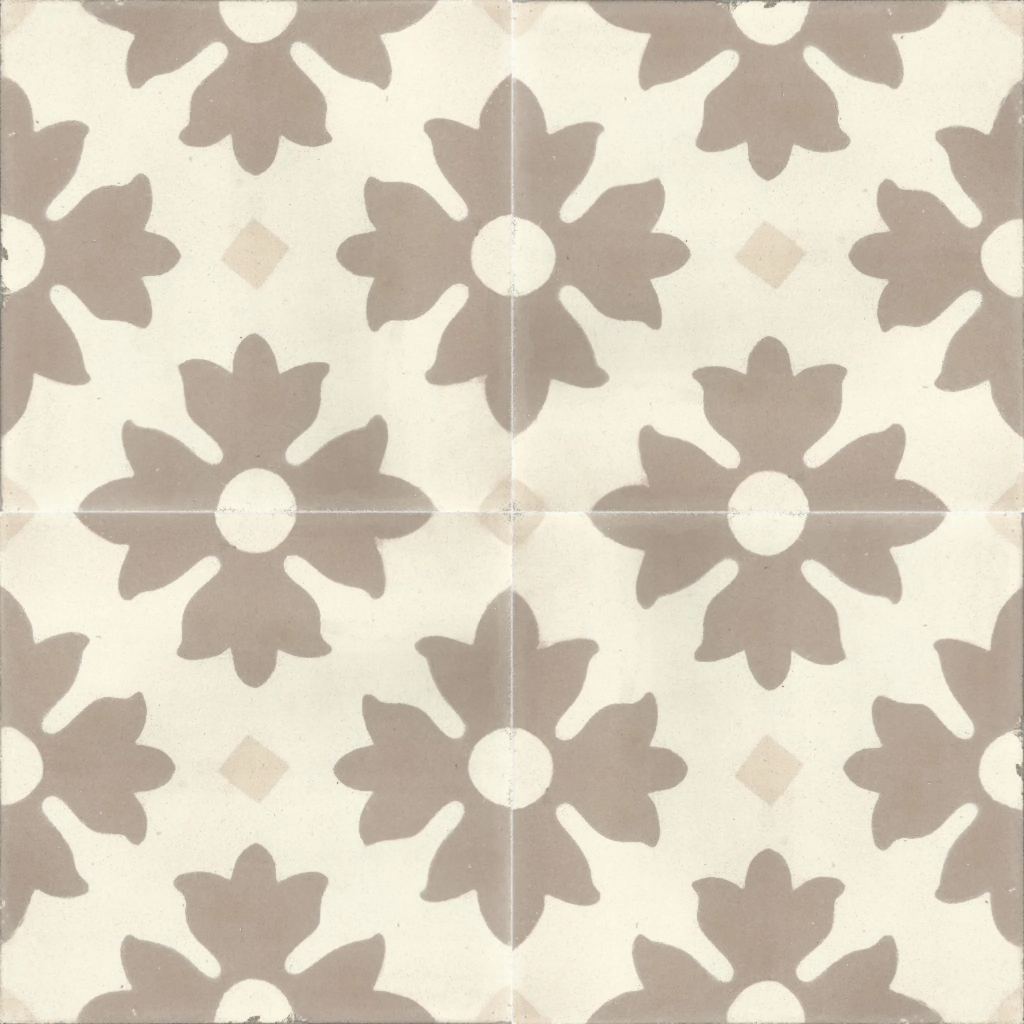 Laayoune Sun — Cobalt — 2×2 pattern repeat