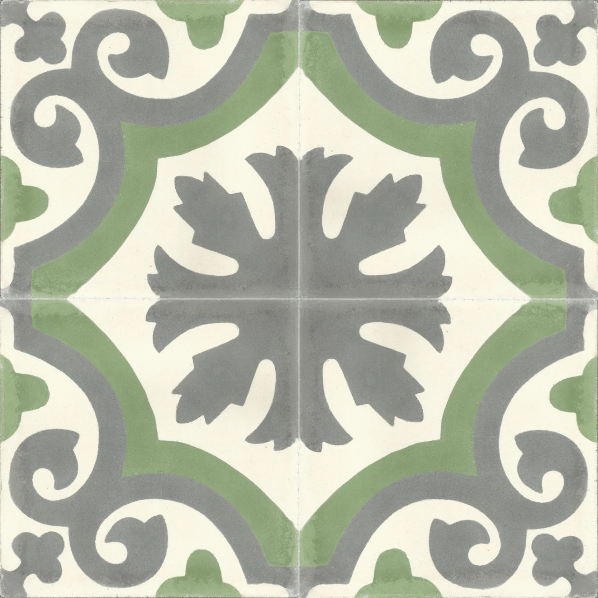 Oued Zem Lattice — Pearl — 2×2 pattern repeat