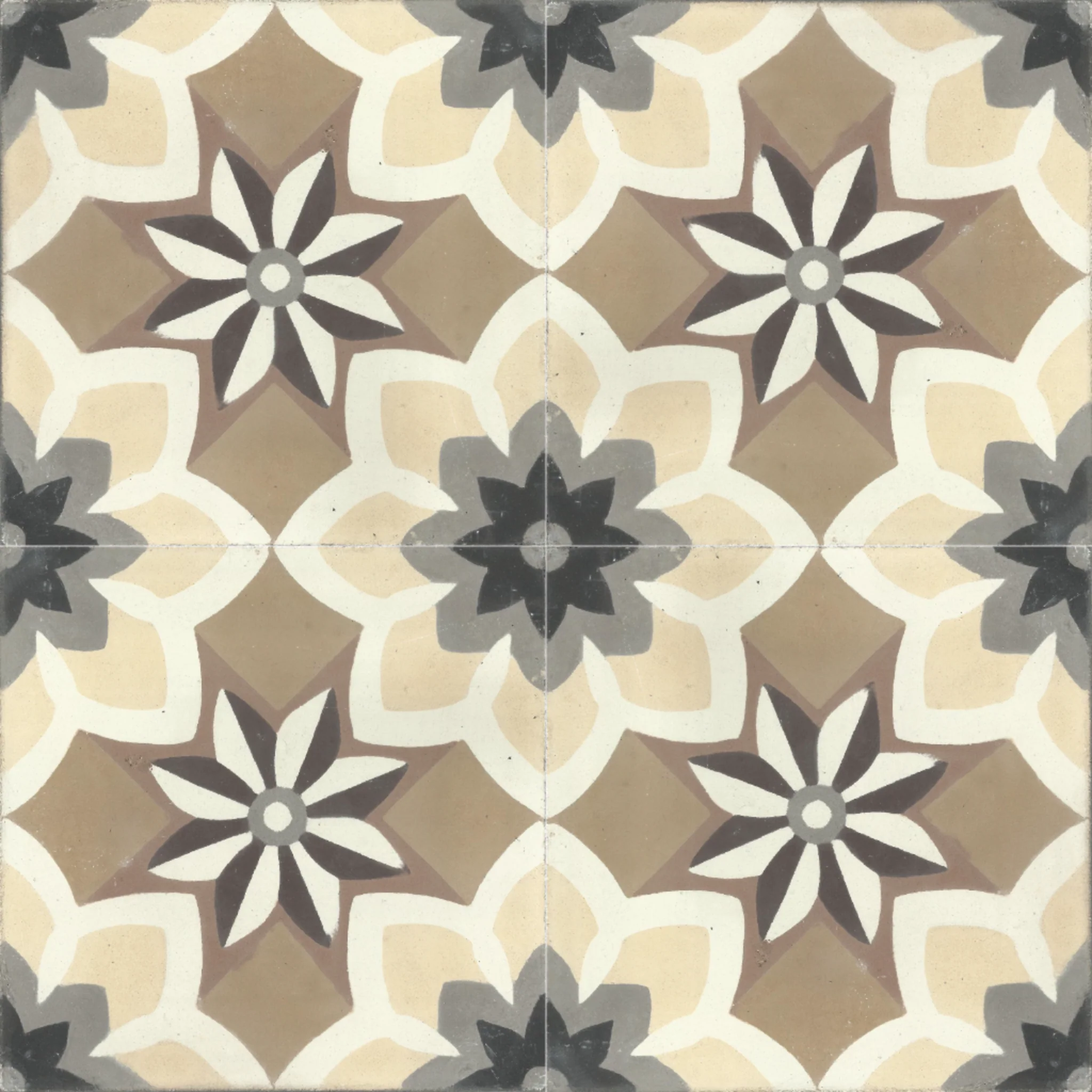 Rabat Imperial — Ivory — 2×2 pattern repeat