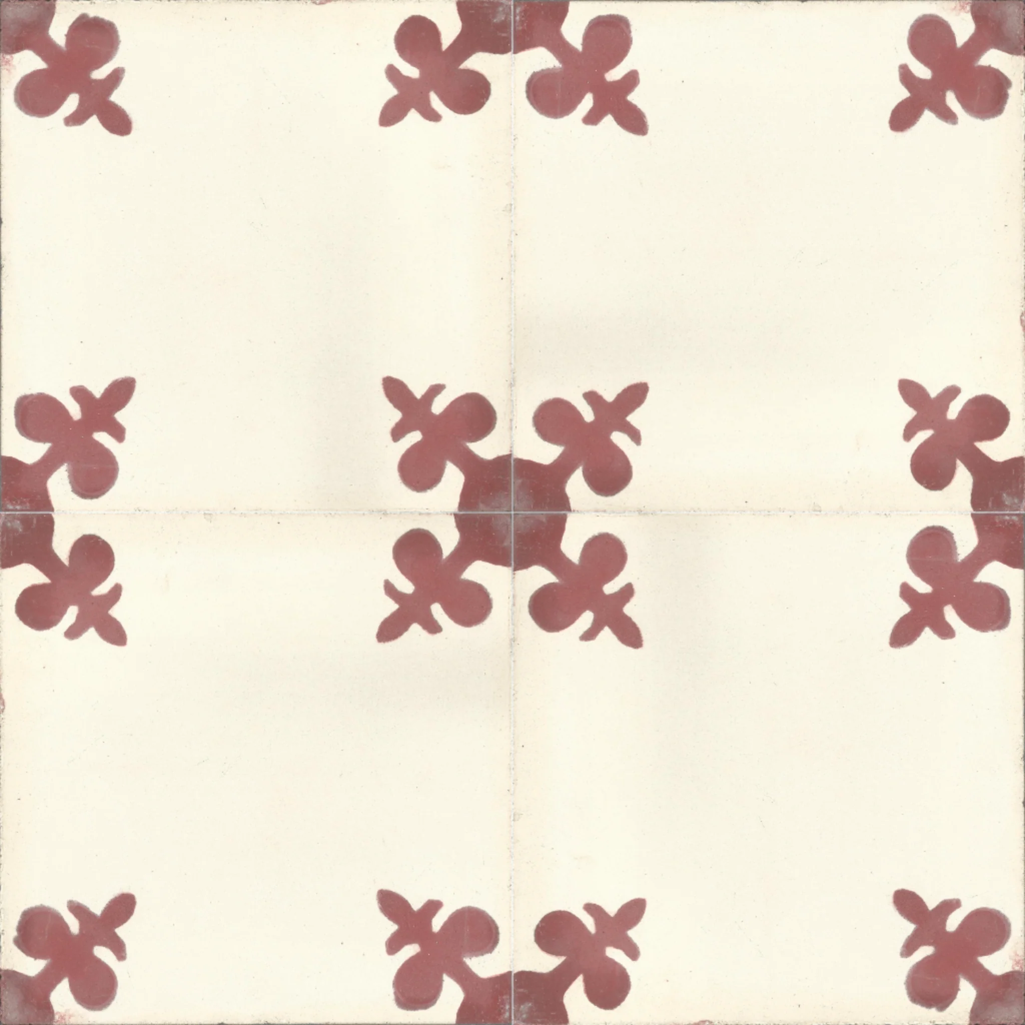 Goulmima Petal — Rose — 2×2 pattern repeat