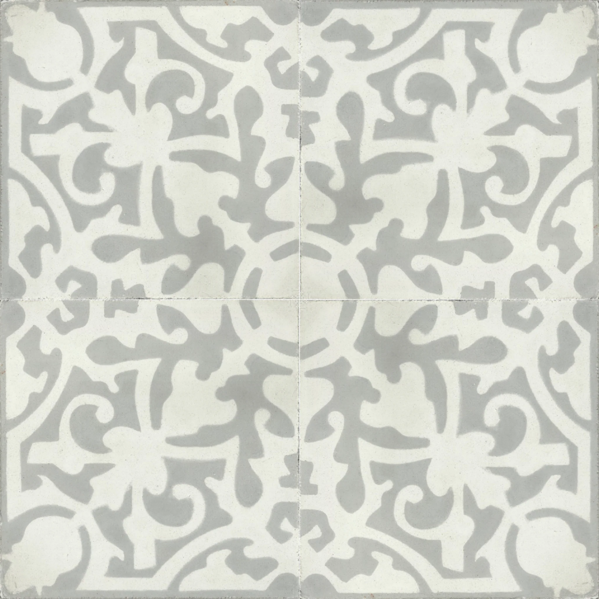 Zag Lattice — Pearl — 2×2 pattern repeat