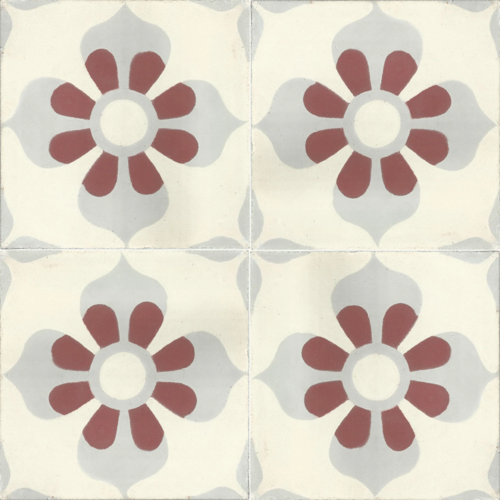 Tan-Tan Moon — Pearl — 2×2 pattern repeat