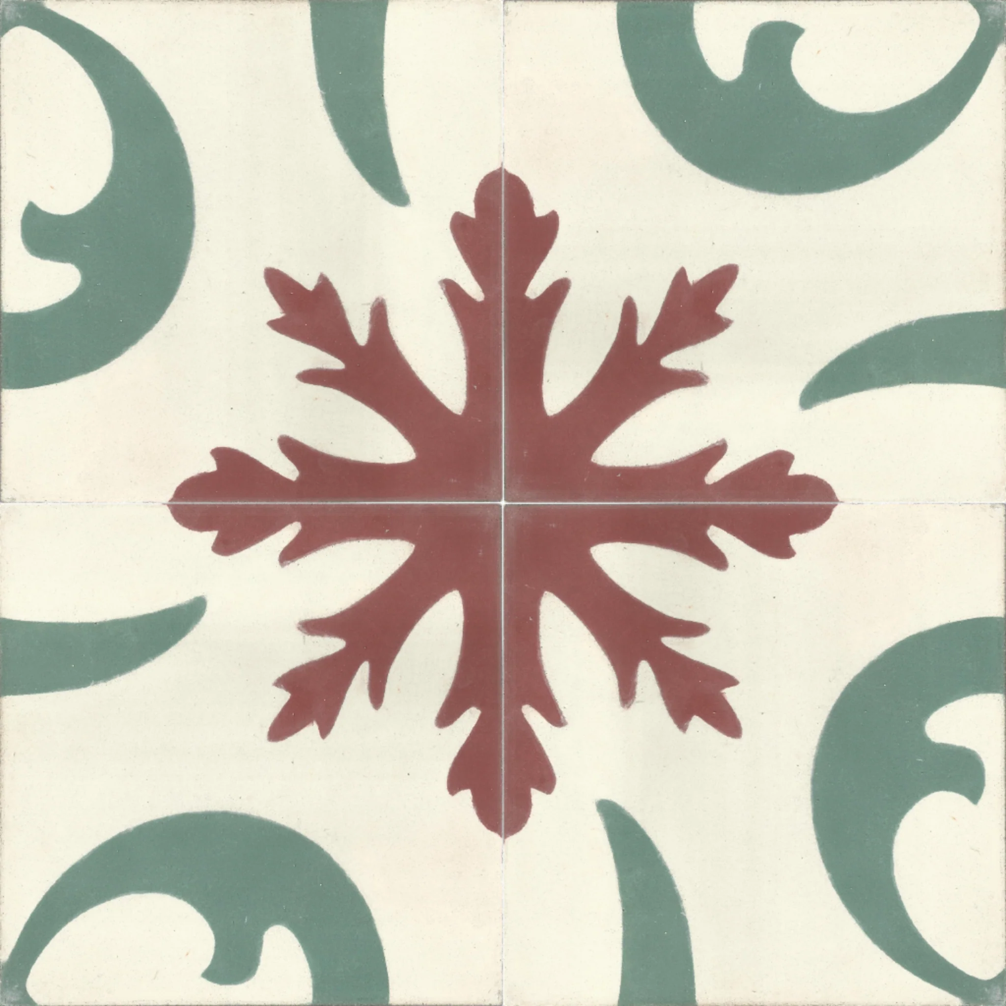 Zag Diamond — Pearl — 2×2 pattern repeat