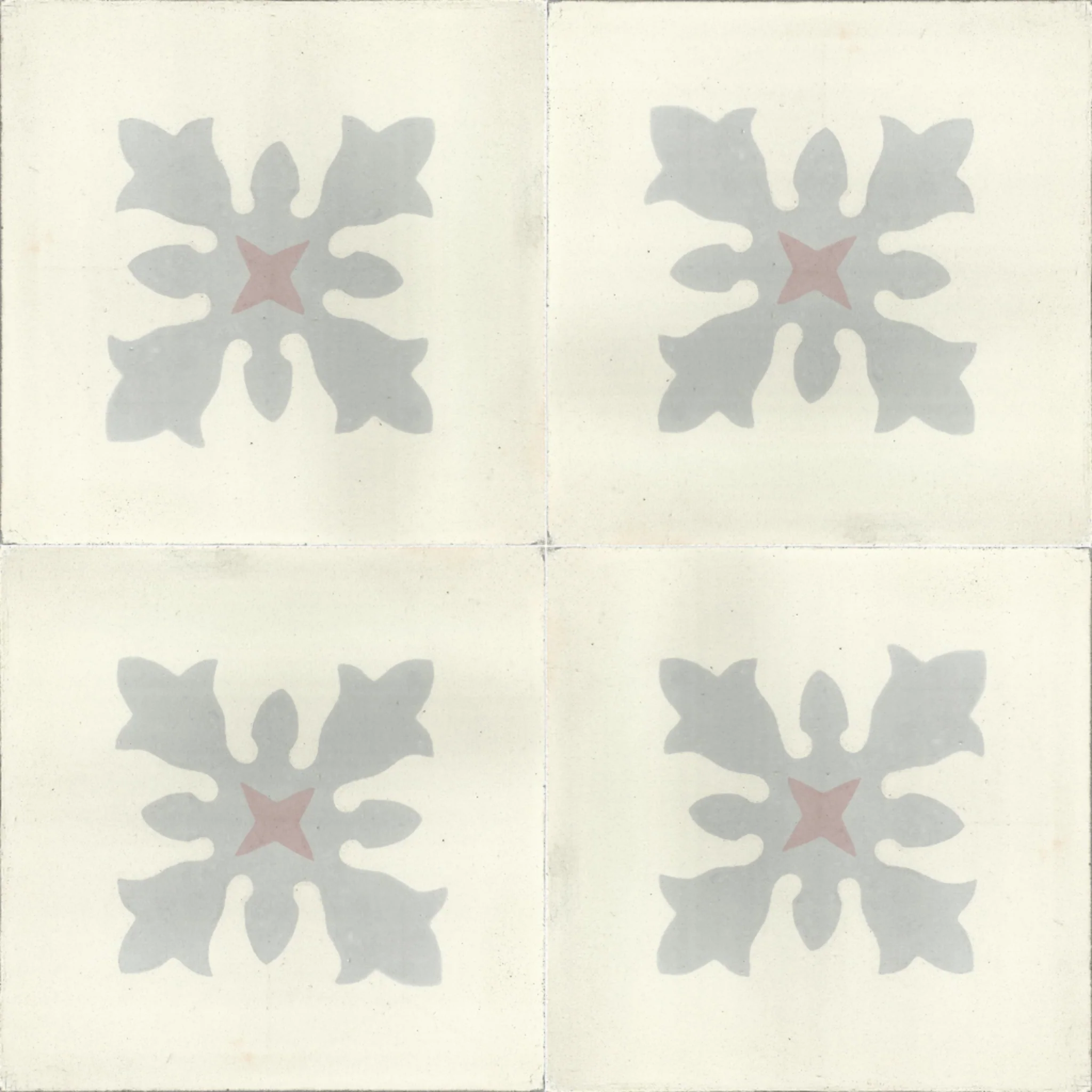 Foum El Hisn Bloom — Ivory — 2×2 pattern repeat