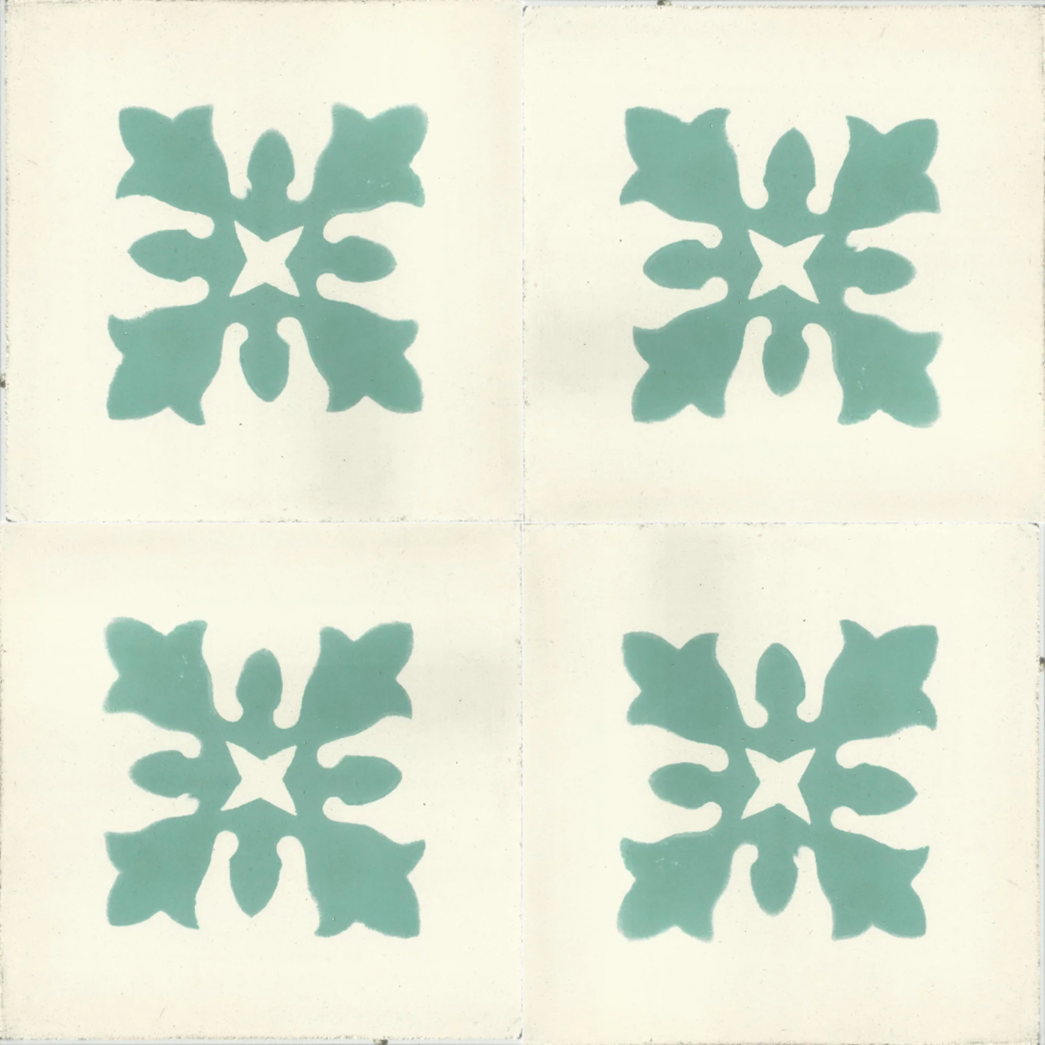 Foum El Hisn Bloom — Cobalt — 2×2 pattern repeat