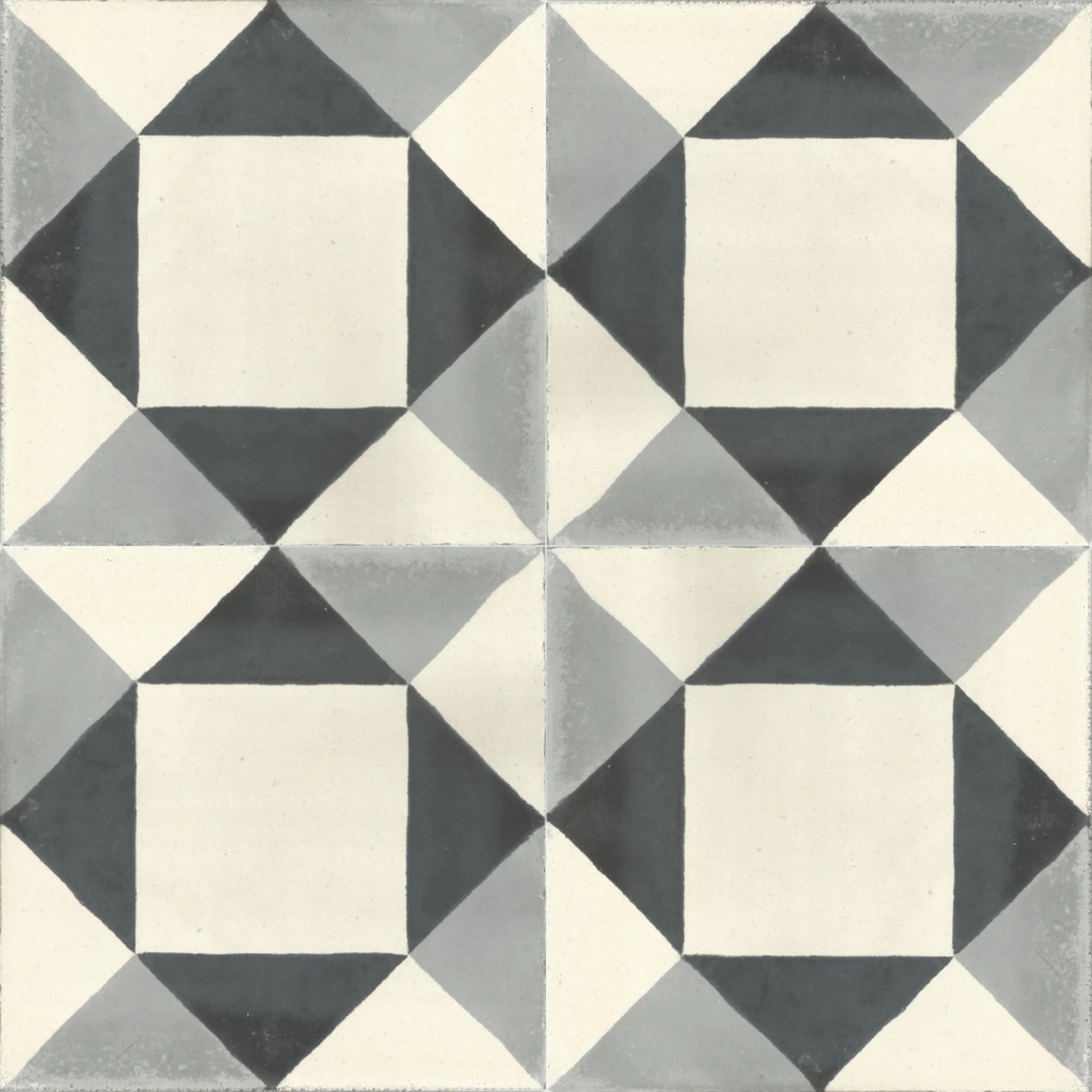 Sidi Ifni Cross — Ivory — 2×2 pattern repeat