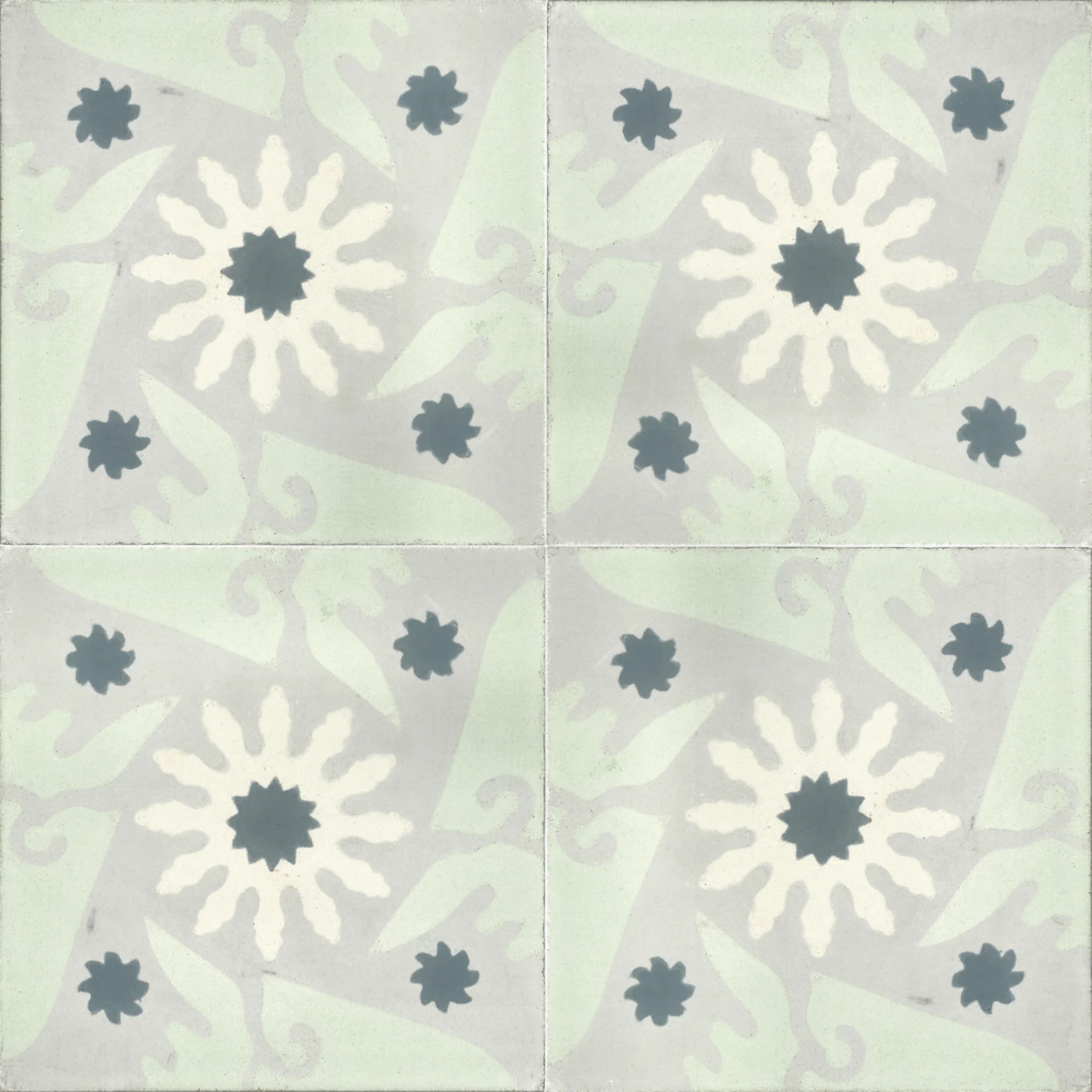Mirleft Lattice — Pearl — 2×2 pattern repeat
