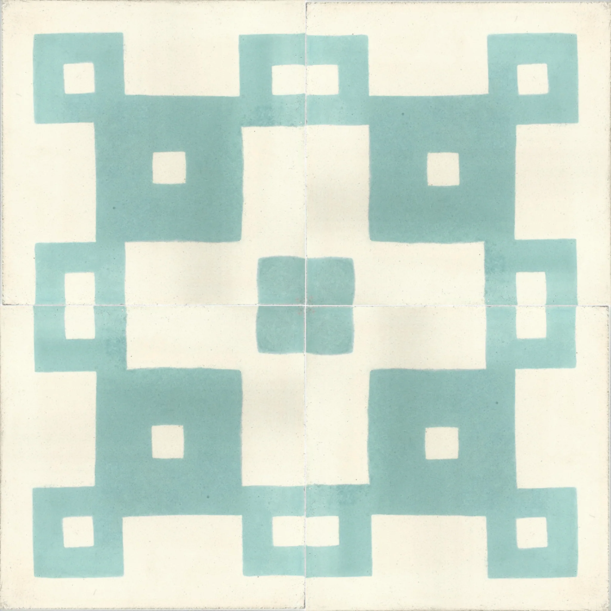 Dakhla Wave II — Azure — 2×2 pattern repeat