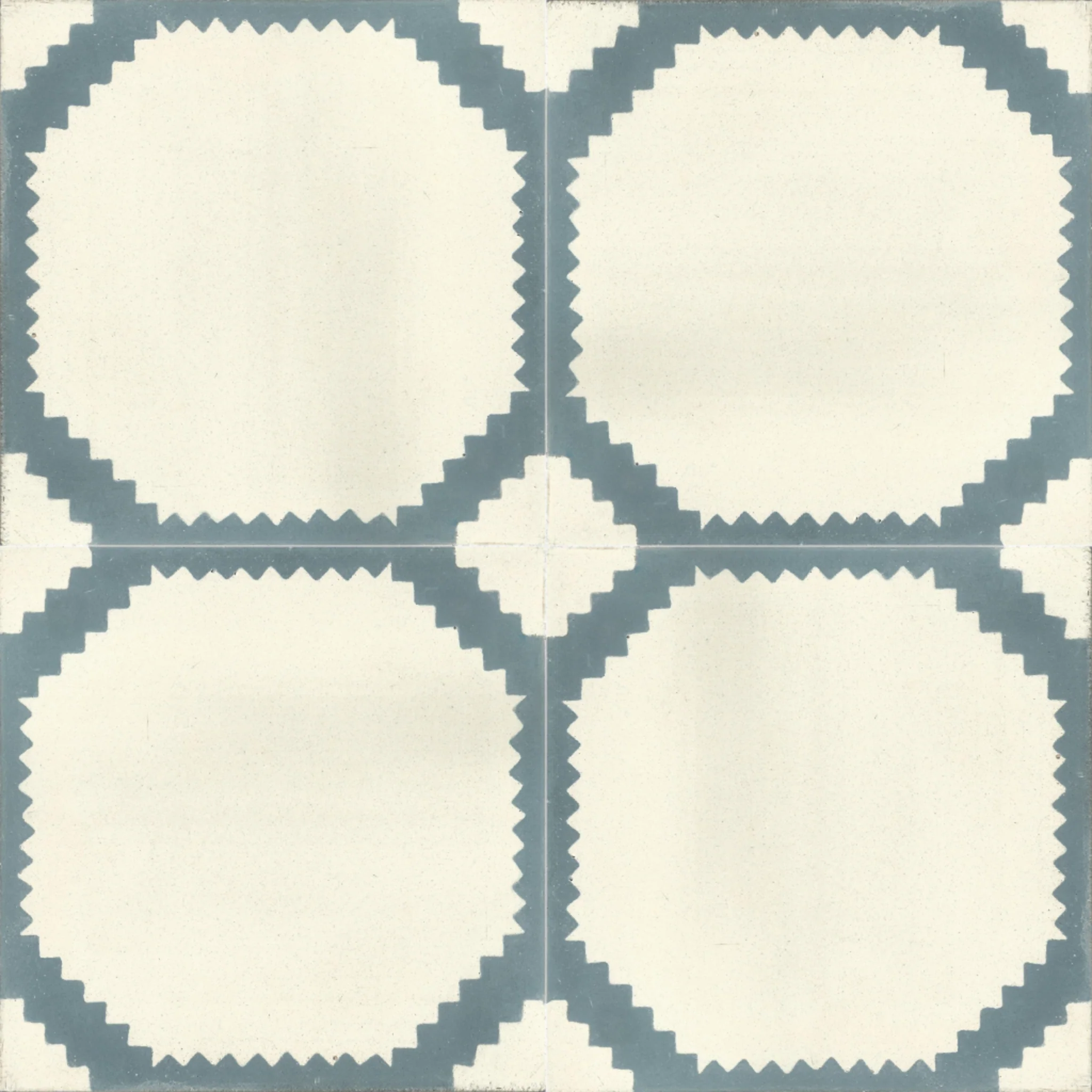 Tan-Tan Bloom — Ivory — 2×2 pattern repeat