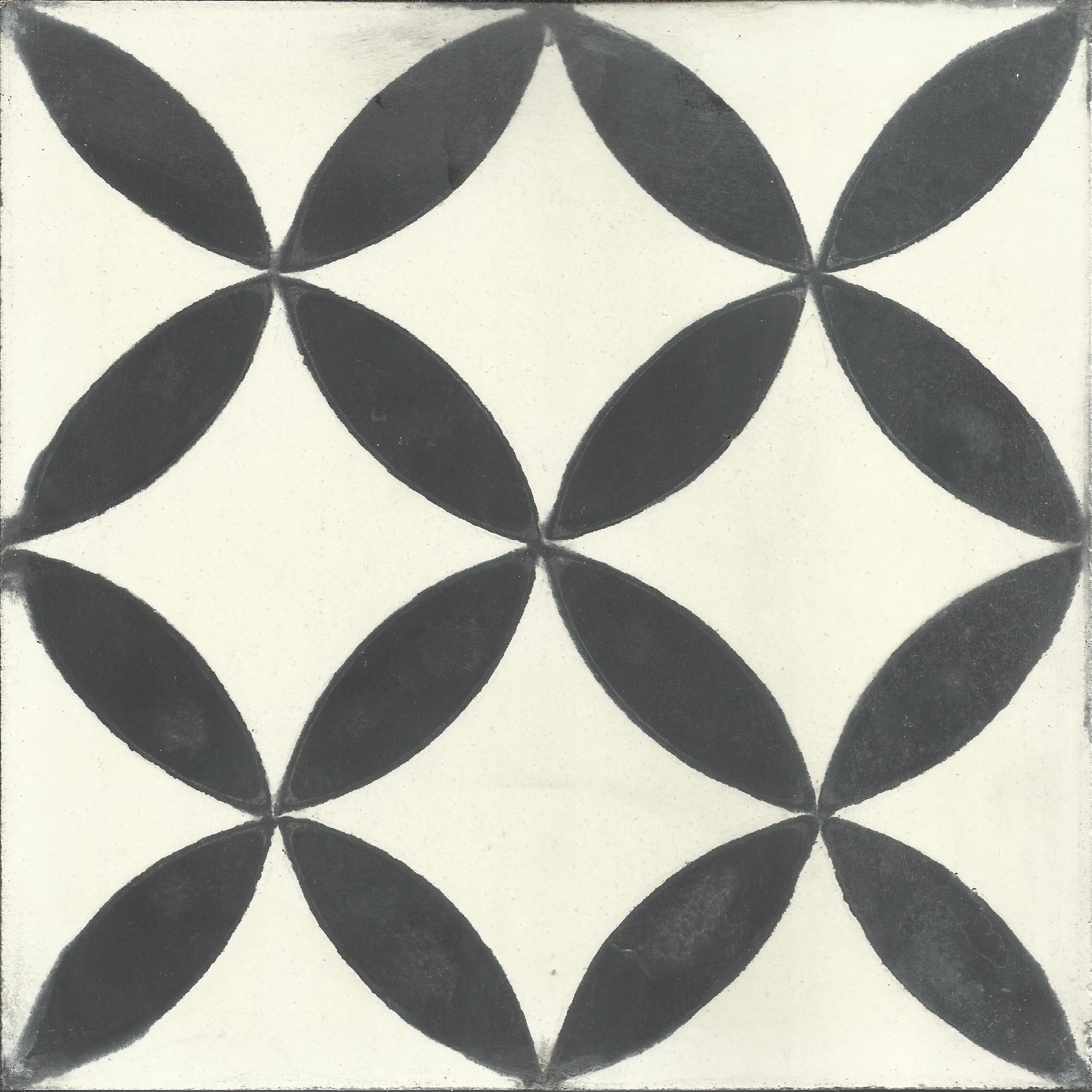 Arabesque Grande — Forest — Handmade Moroccan Cement Tile