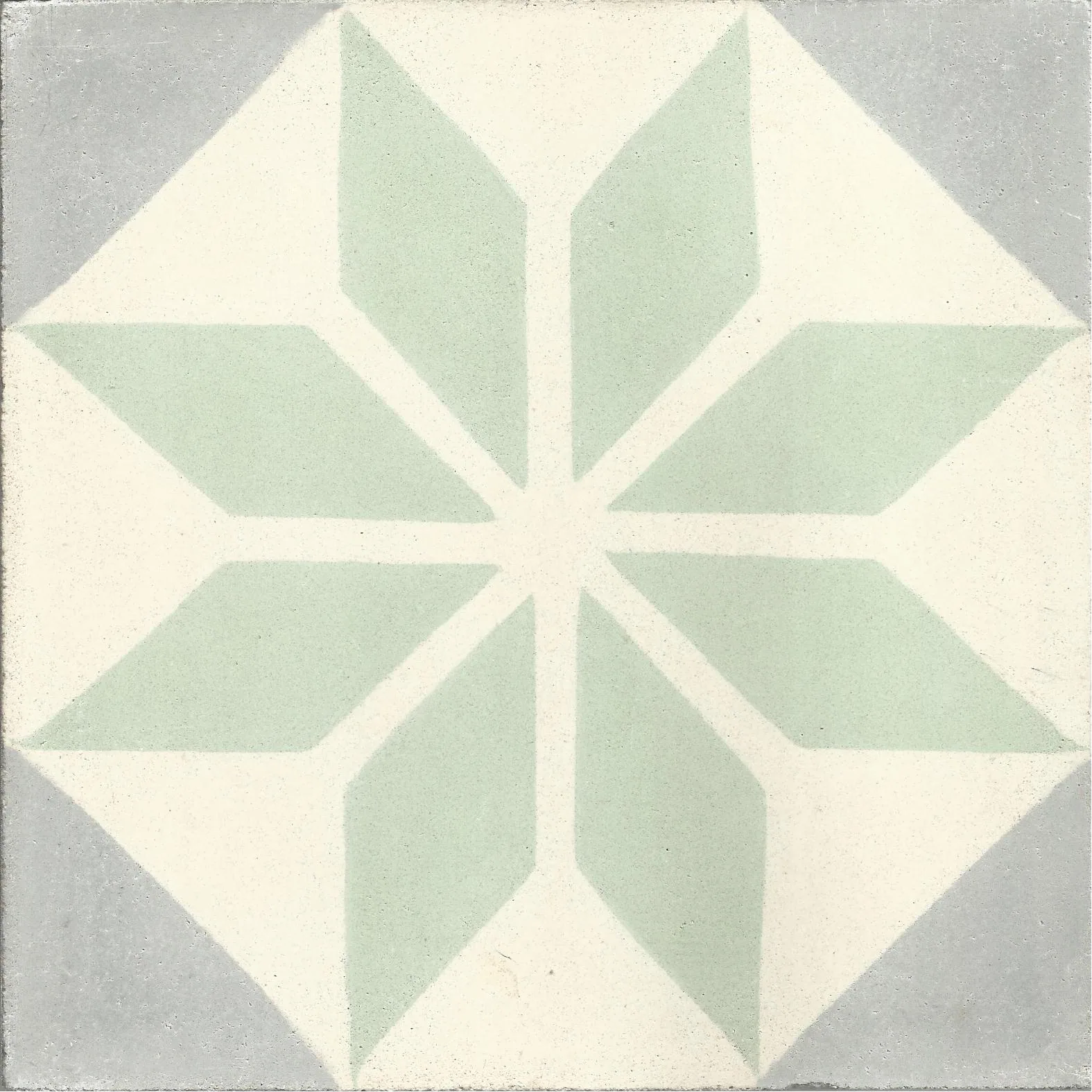 Jardin Fleuri — Earth — Handmade Moroccan Cement Tile