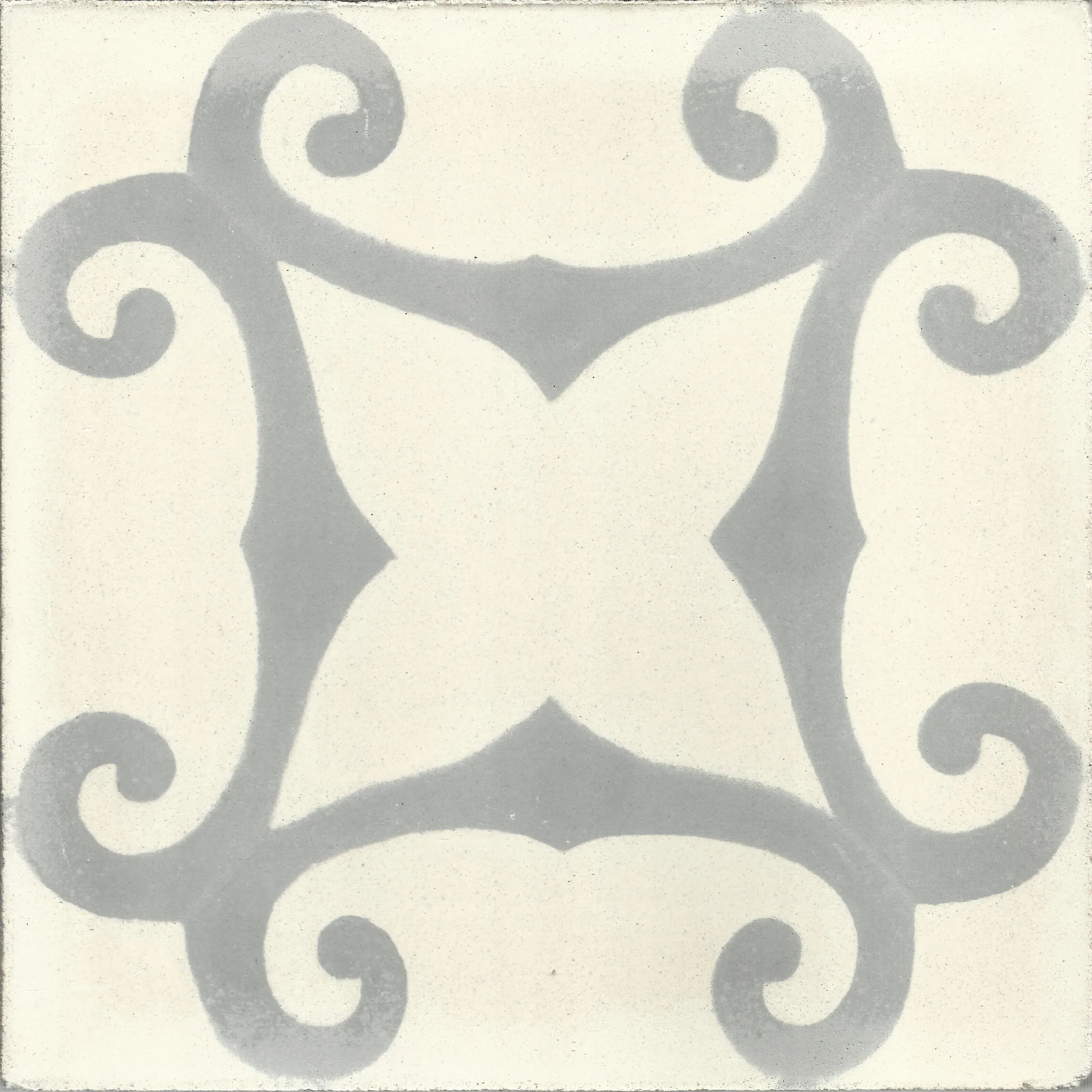 Imperial Diamond — Azure — Handmade Moroccan Cement Tile
