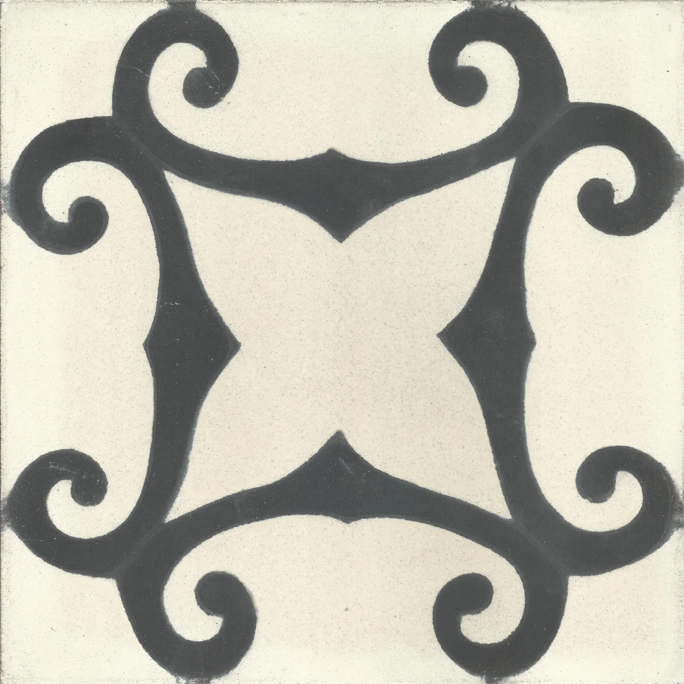 Imperial Diamond — Sage — Handmade Moroccan Cement Tile