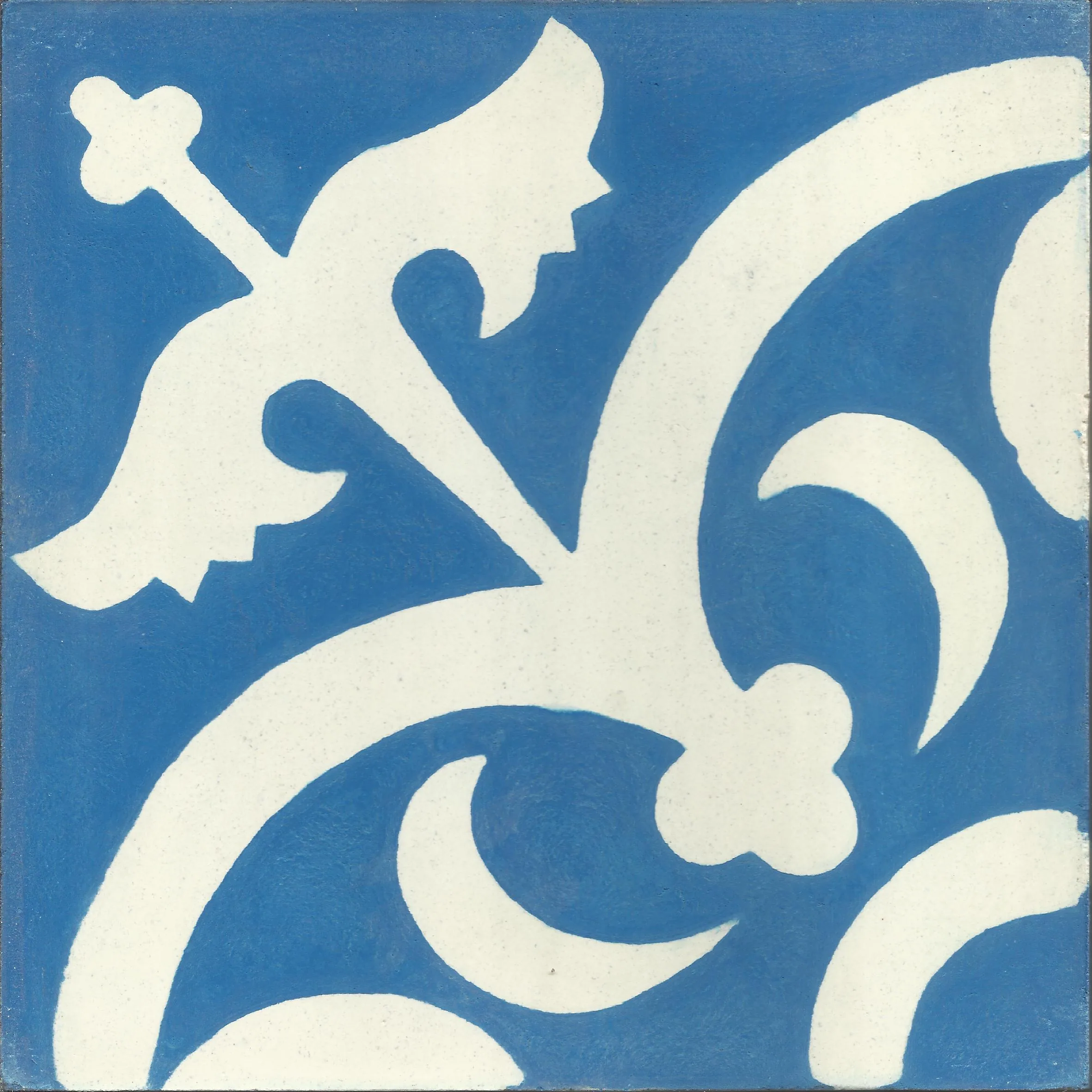 Tissir Diamond — Sage — Handmade Moroccan Cement Tile