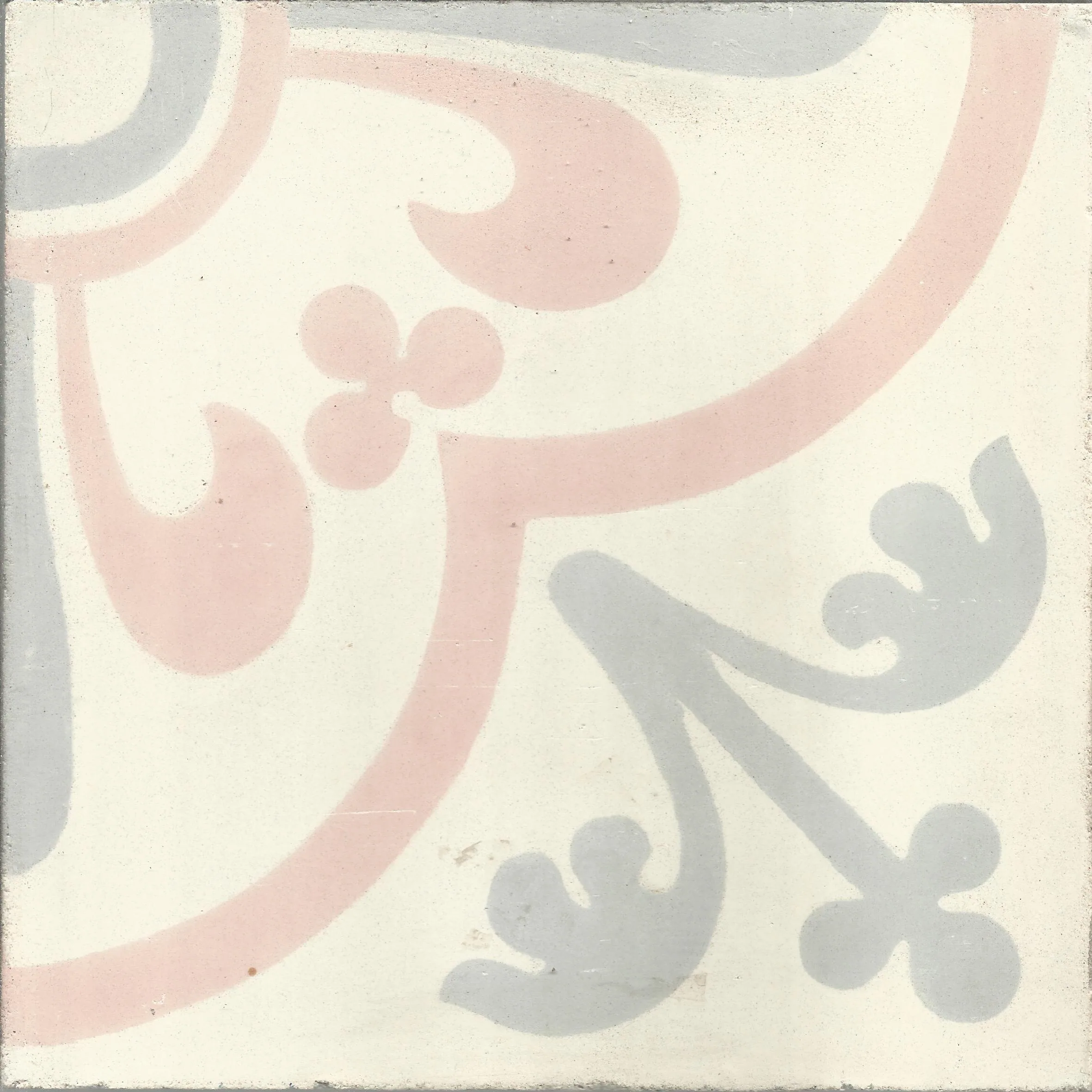 Agadir Hex — Cobalt — Handmade Moroccan Cement Tile