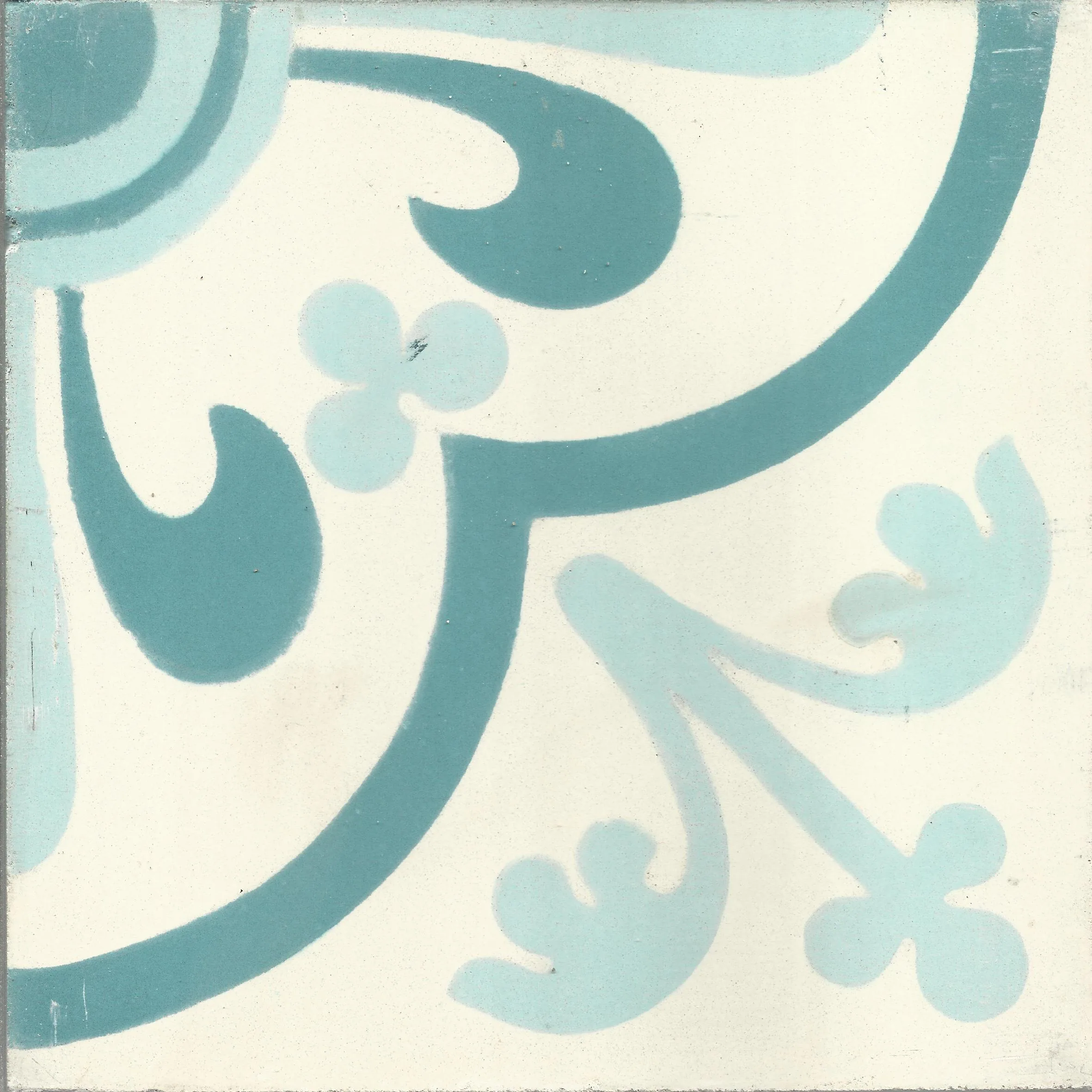 Agadir Hex — Terracotta — Handmade Moroccan Cement Tile