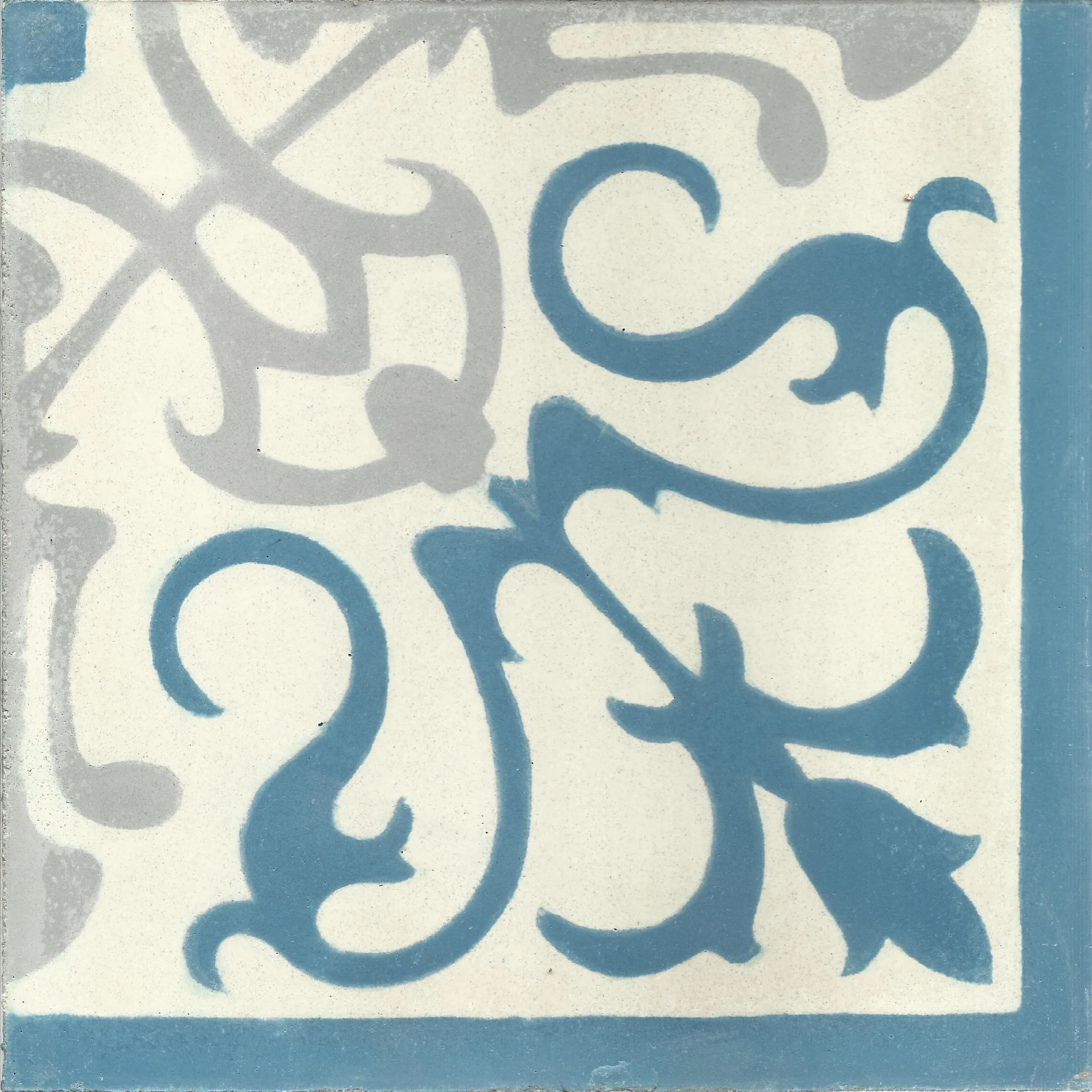 Court Imperial — Earth/Multicolor — Handmade Moroccan Cement Tile