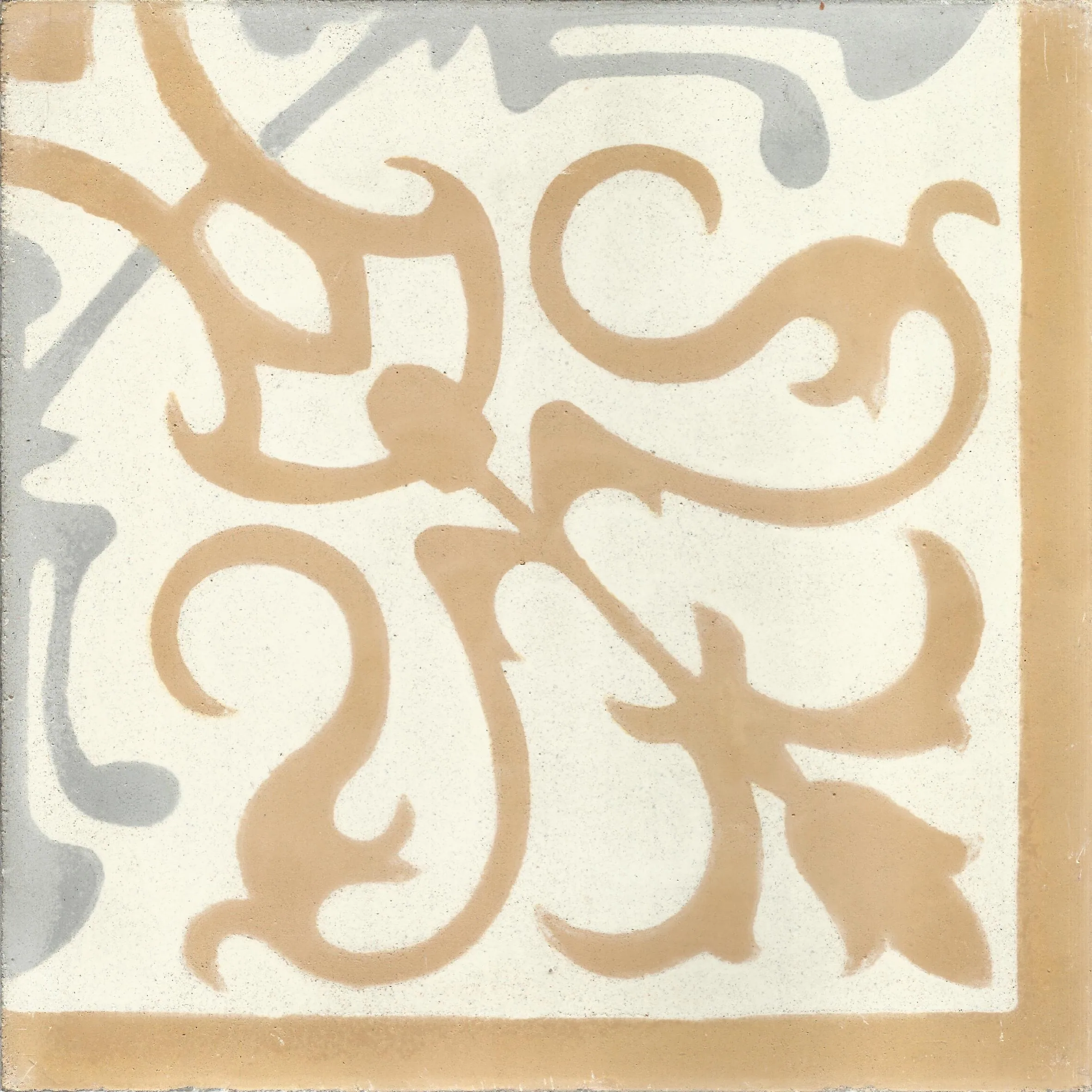 Court Imperial — Forest/Multicolor — Handmade Moroccan Cement Tile