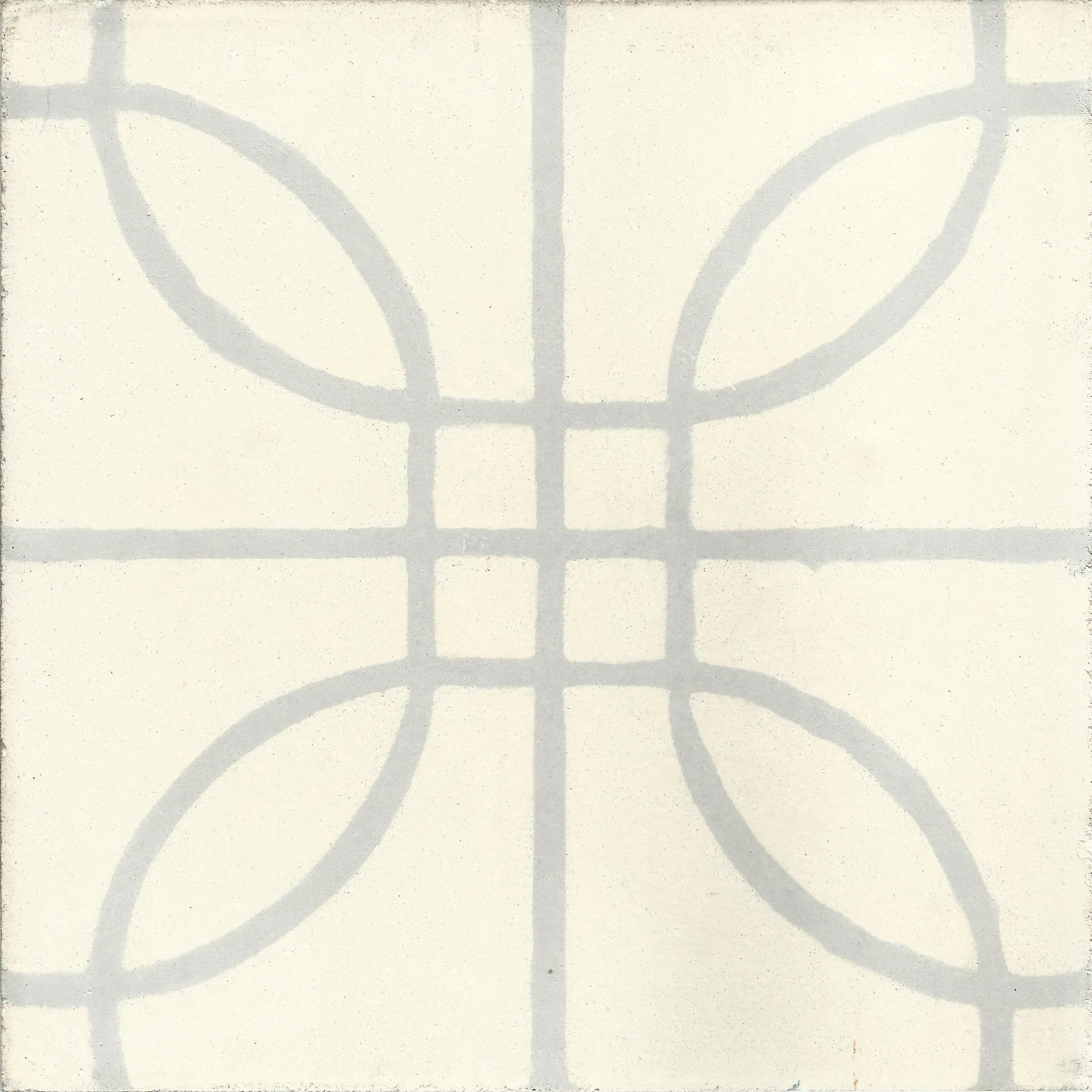 Marrakech Vine — Ivory — Handmade Moroccan Cement Tile