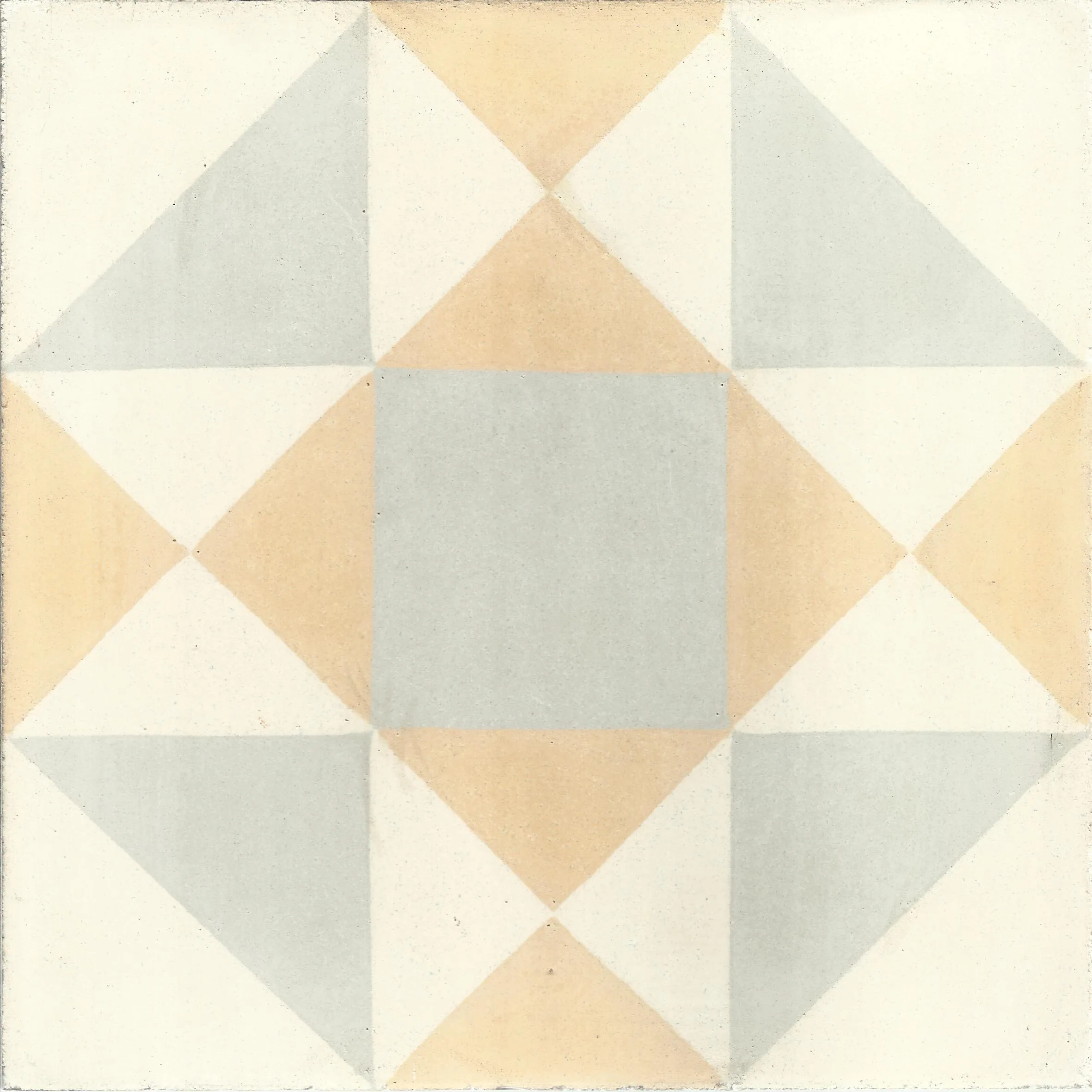 Casablanca Dot — Terracotta — Handmade Moroccan Cement Tile