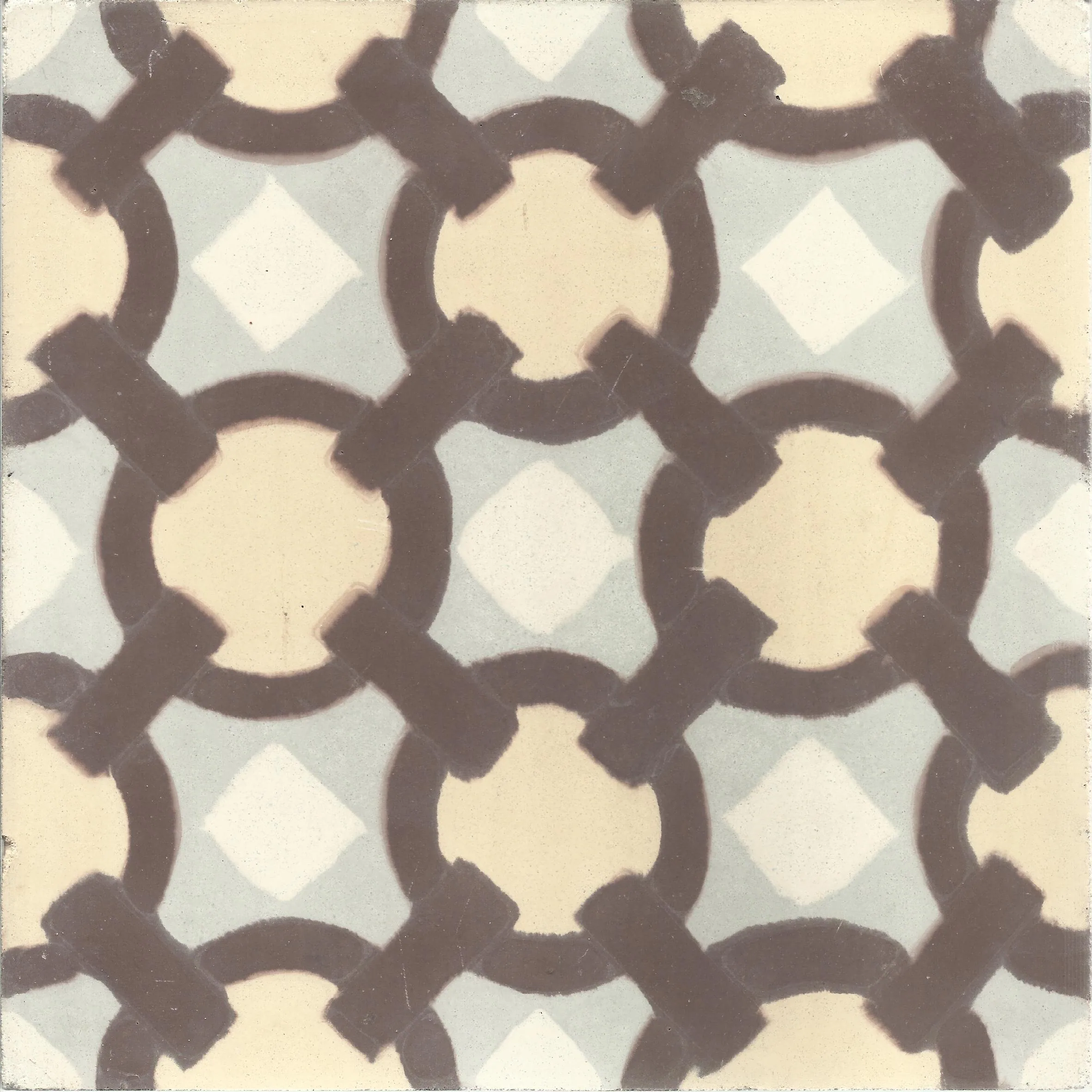 Chefchaouen Blue — Deep — Handmade Moroccan Cement Tile