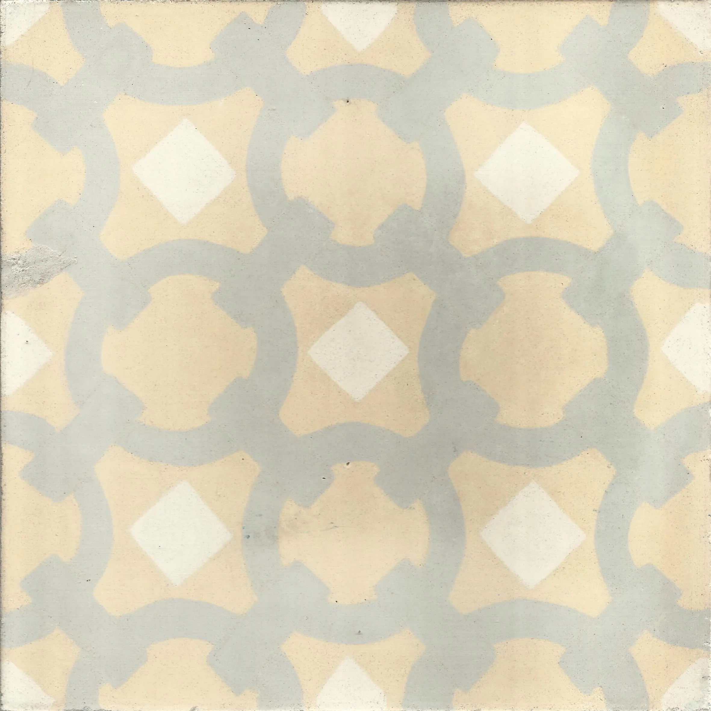 Chefchaouen Blue — Light — Handmade Moroccan Cement Tile