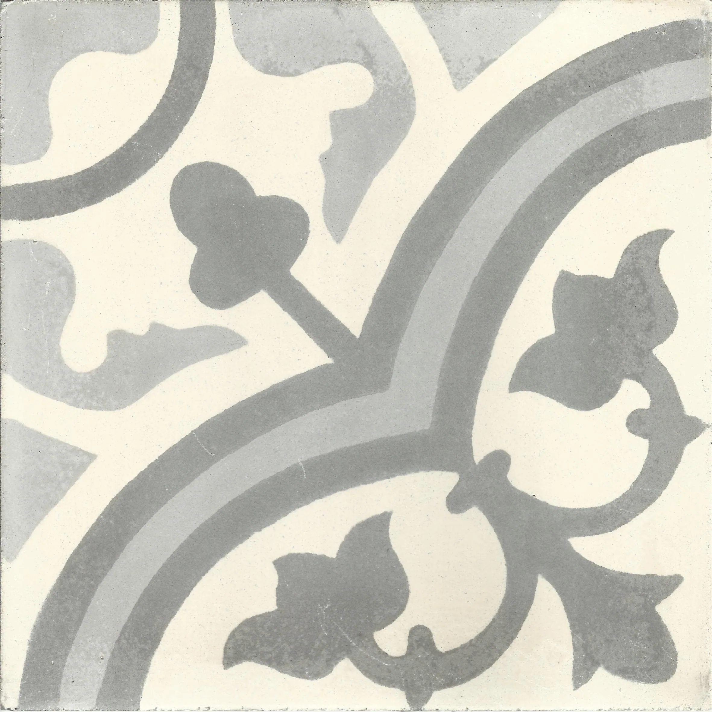 Ifrane Frost — Pearl — Handmade Moroccan Cement Tile