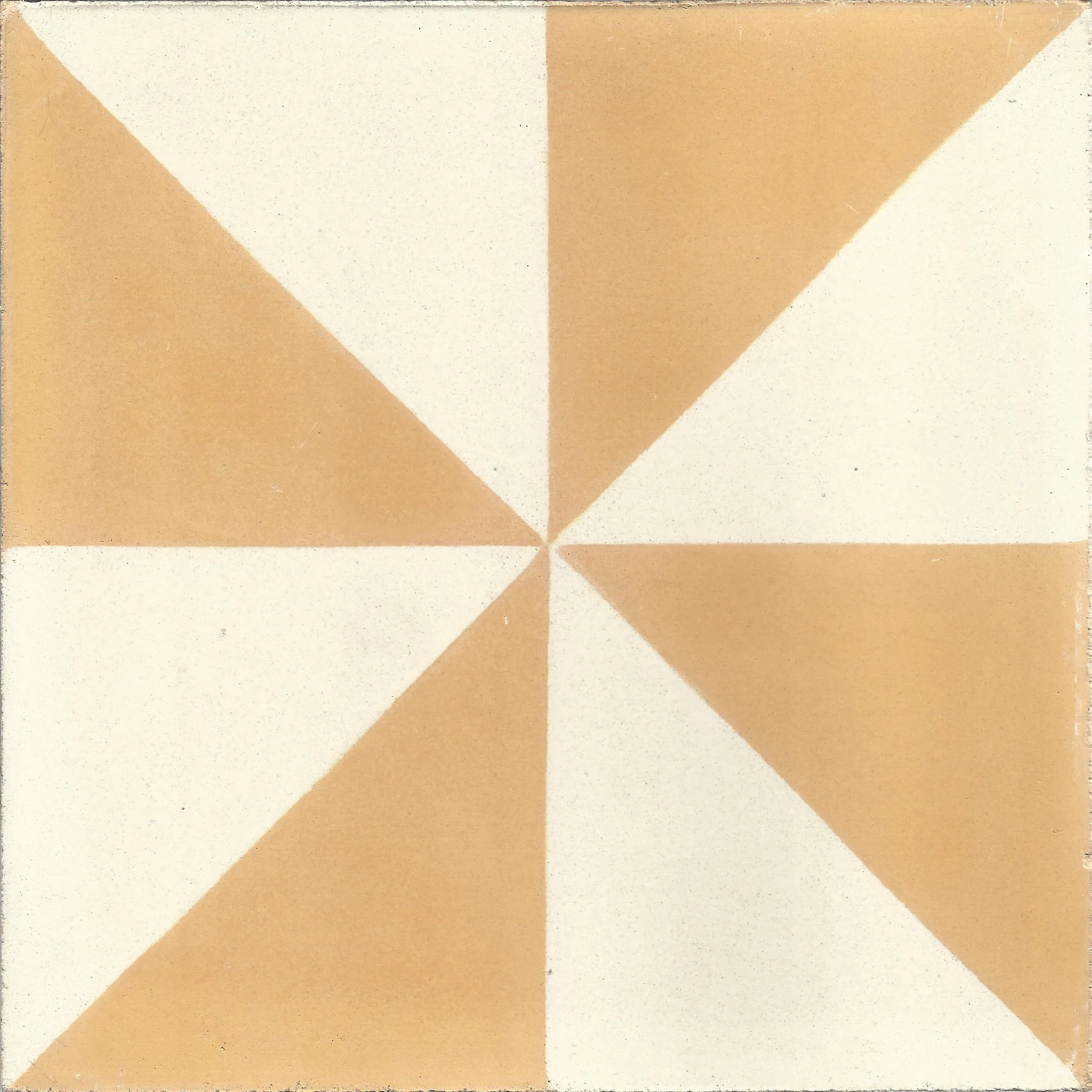 Atlas Star — Ivory — Handmade Moroccan Cement Tile