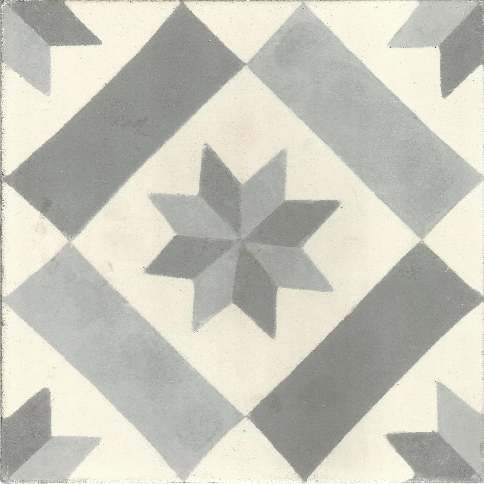 Inezgane Bloom — Forest — Handmade Moroccan Cement Tile