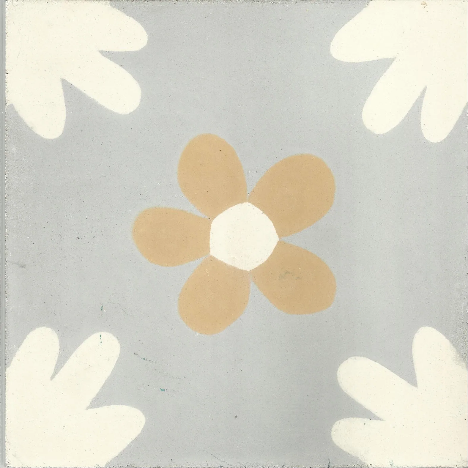 Taourirt Vine — Forest — Handmade Moroccan Cement Tile
