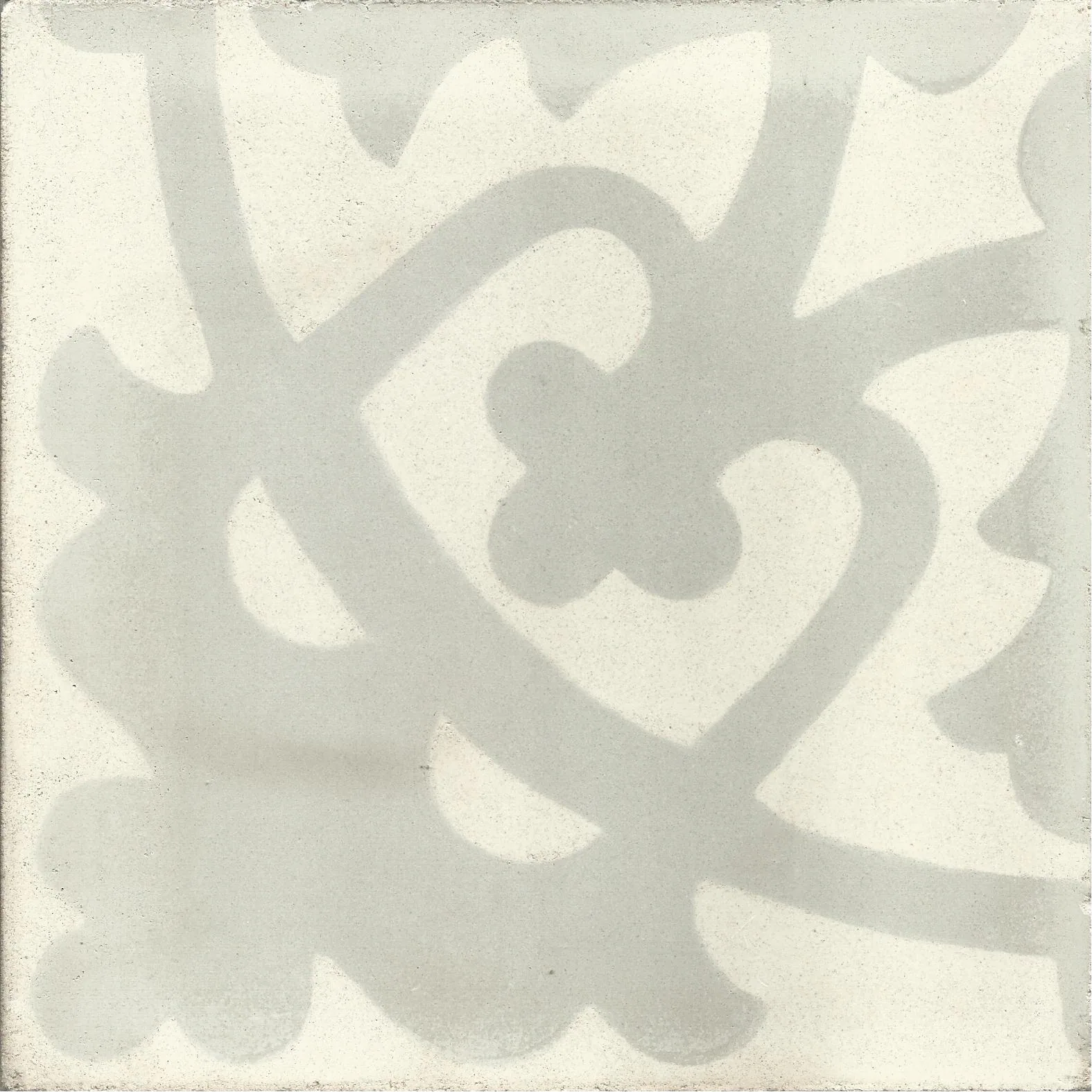Benslimane Stripe — Ivory — Handmade Moroccan Cement Tile