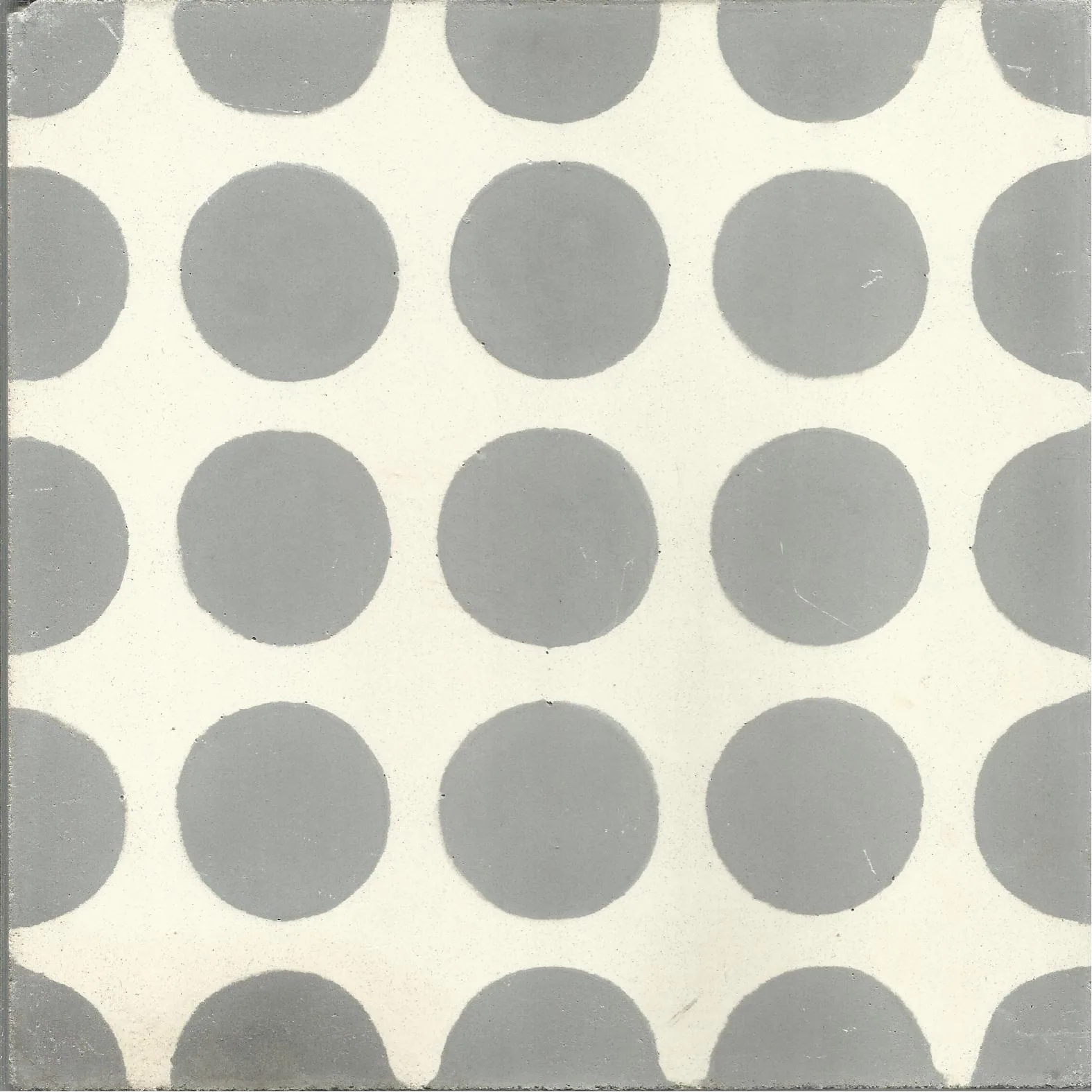Errachidia Vine — Cobalt — Handmade Moroccan Cement Tile