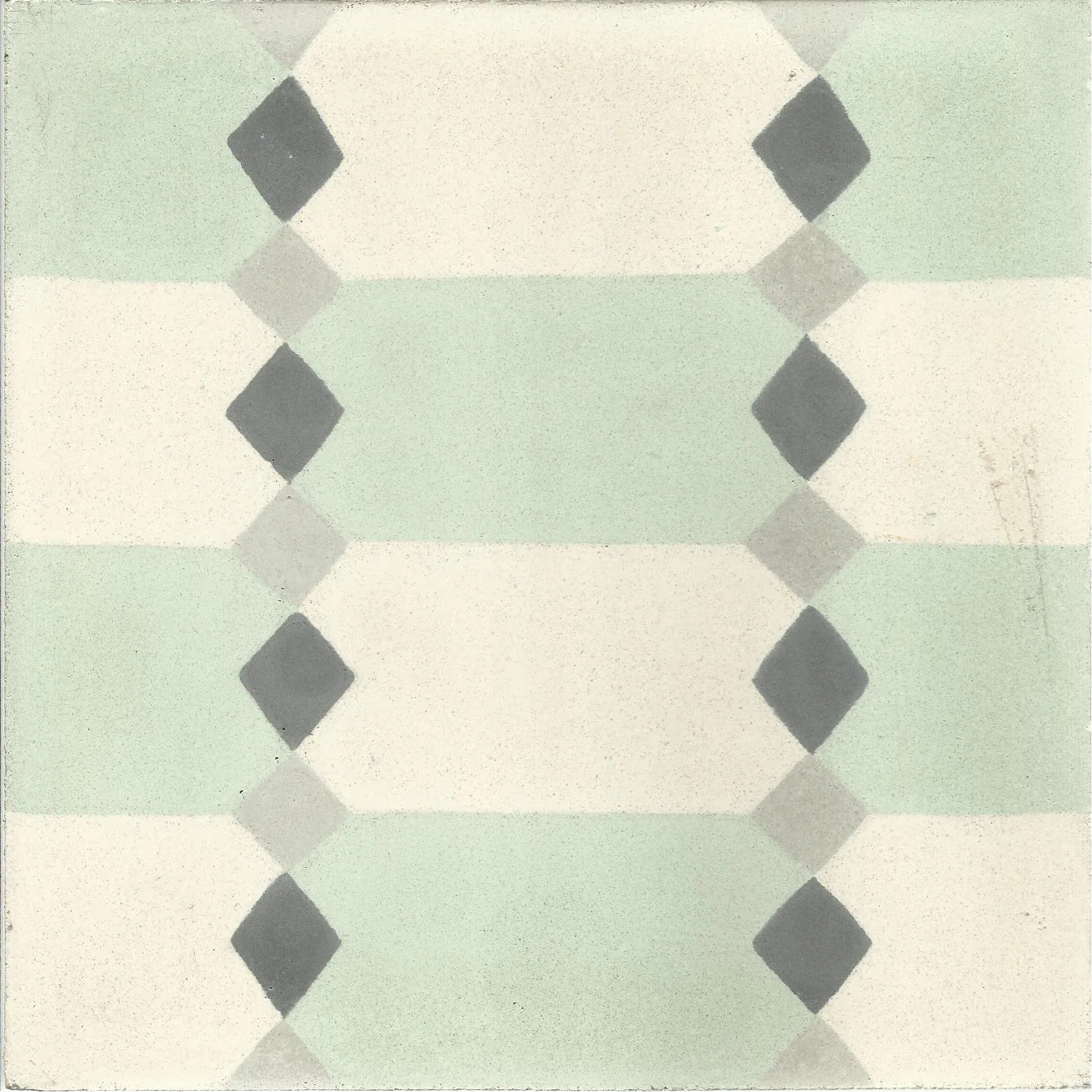 Zagora Star — Cobalt — Handmade Moroccan Cement Tile